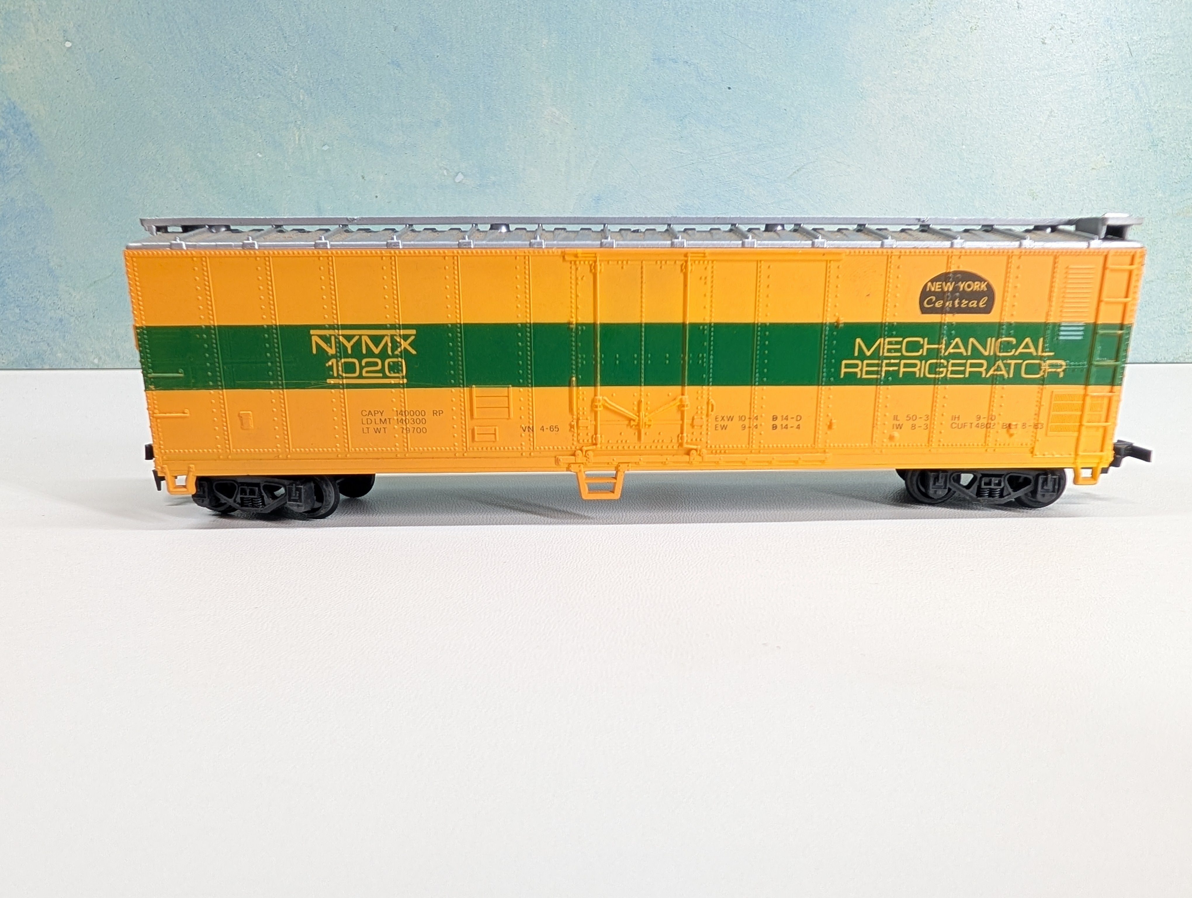 USED PMI HO Scale 50' Reefer Box Car New York Central NYMX #1020