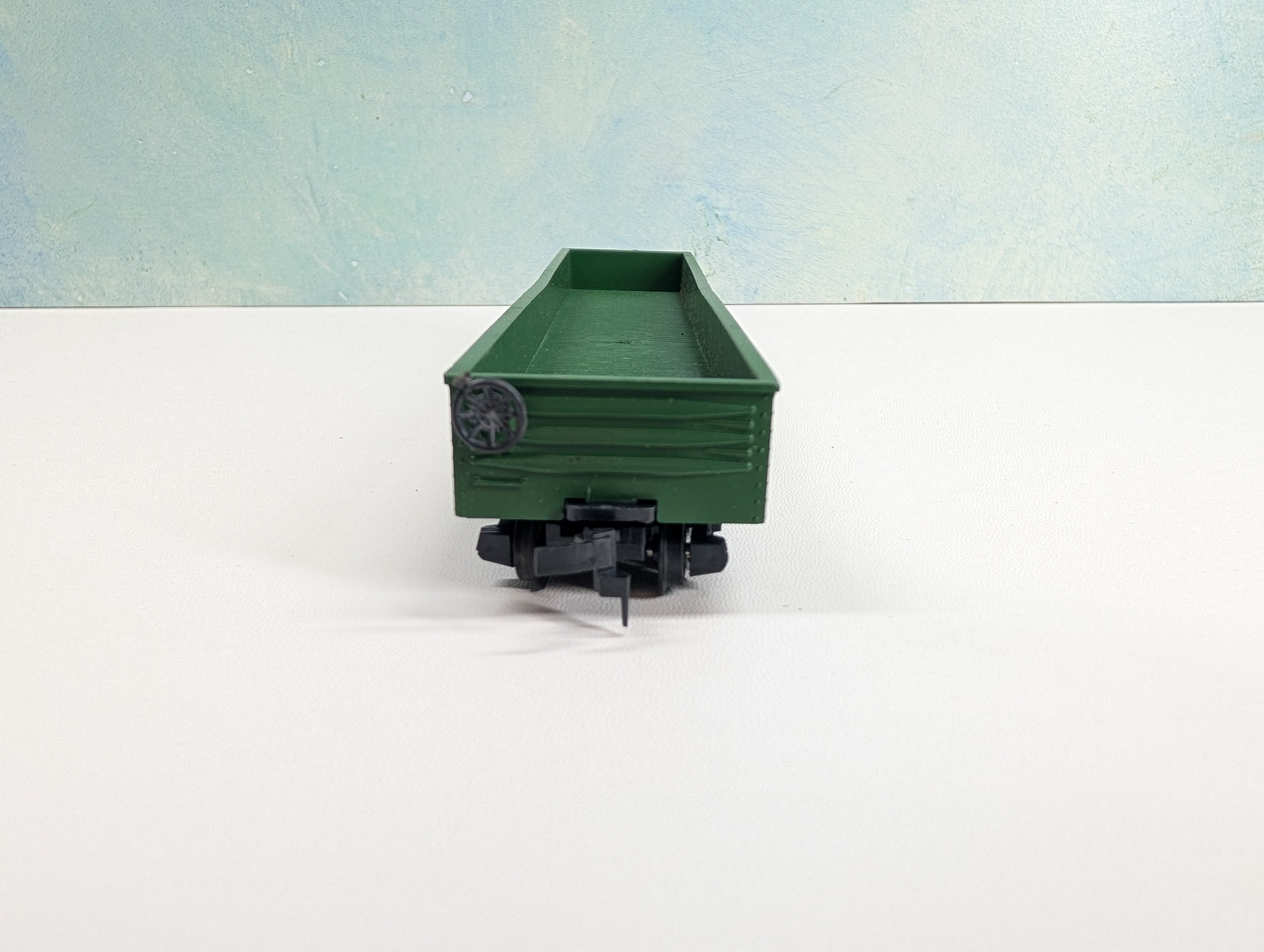 USED AHM HO Scale 50' Wooden OB Gondola Pittsburgh and Lake Erie P&LE