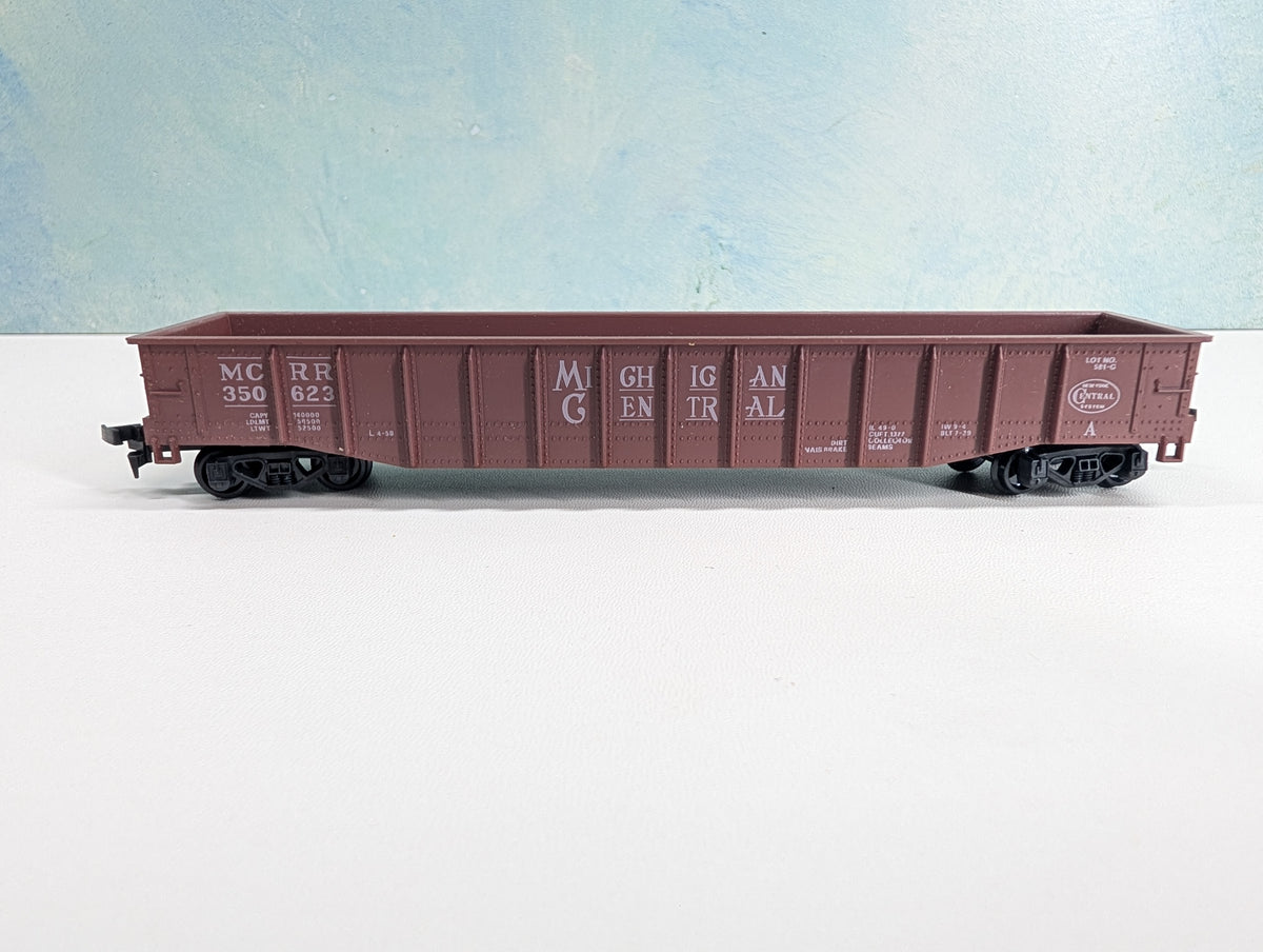USED AHM HO Scale 50' Gondola Michigan Central MCRR #350623