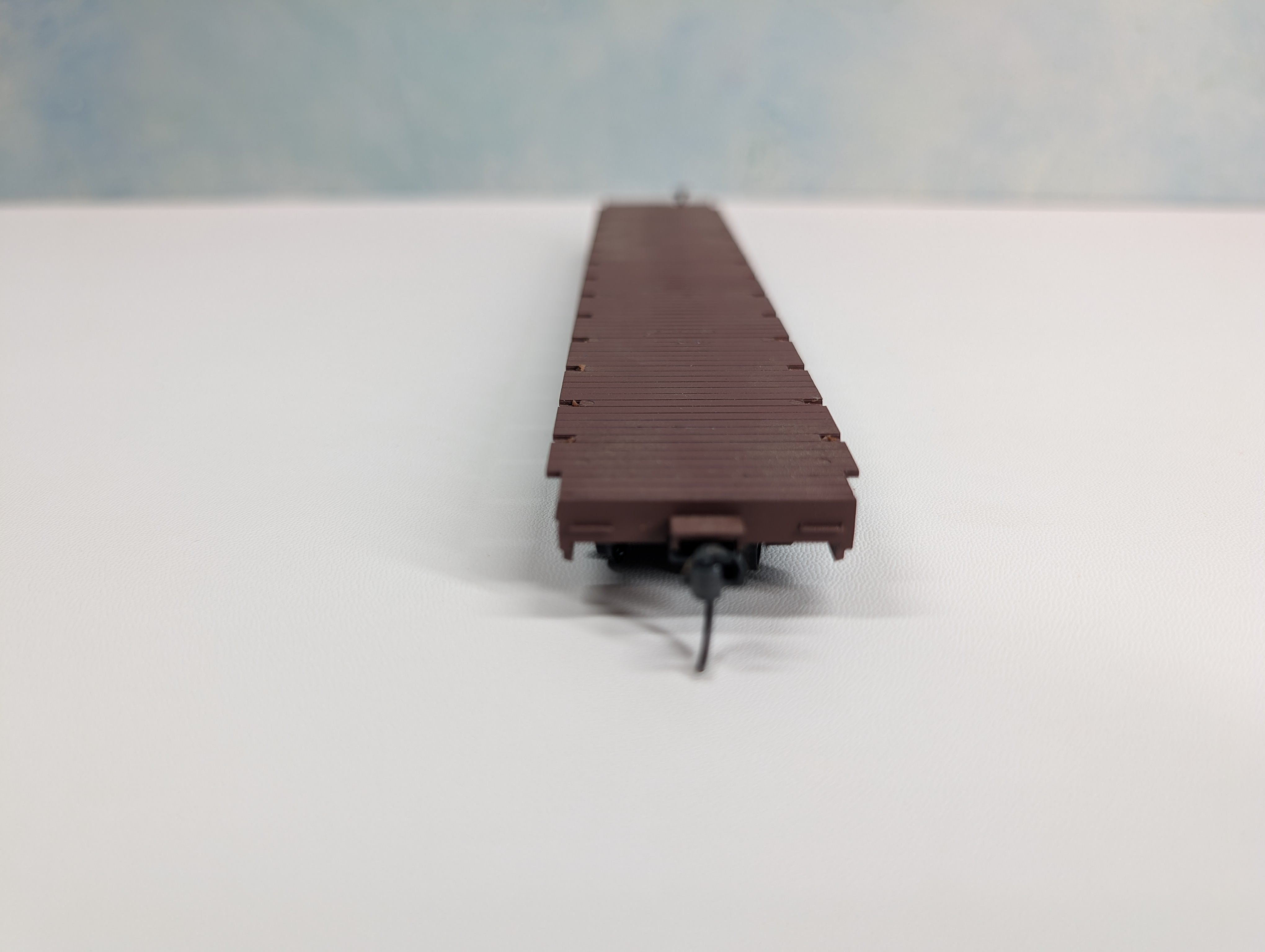 USED Roundhouse 1285 HO Scale 60' Bulkhead Flat Car Missouri Pacific MP #819780