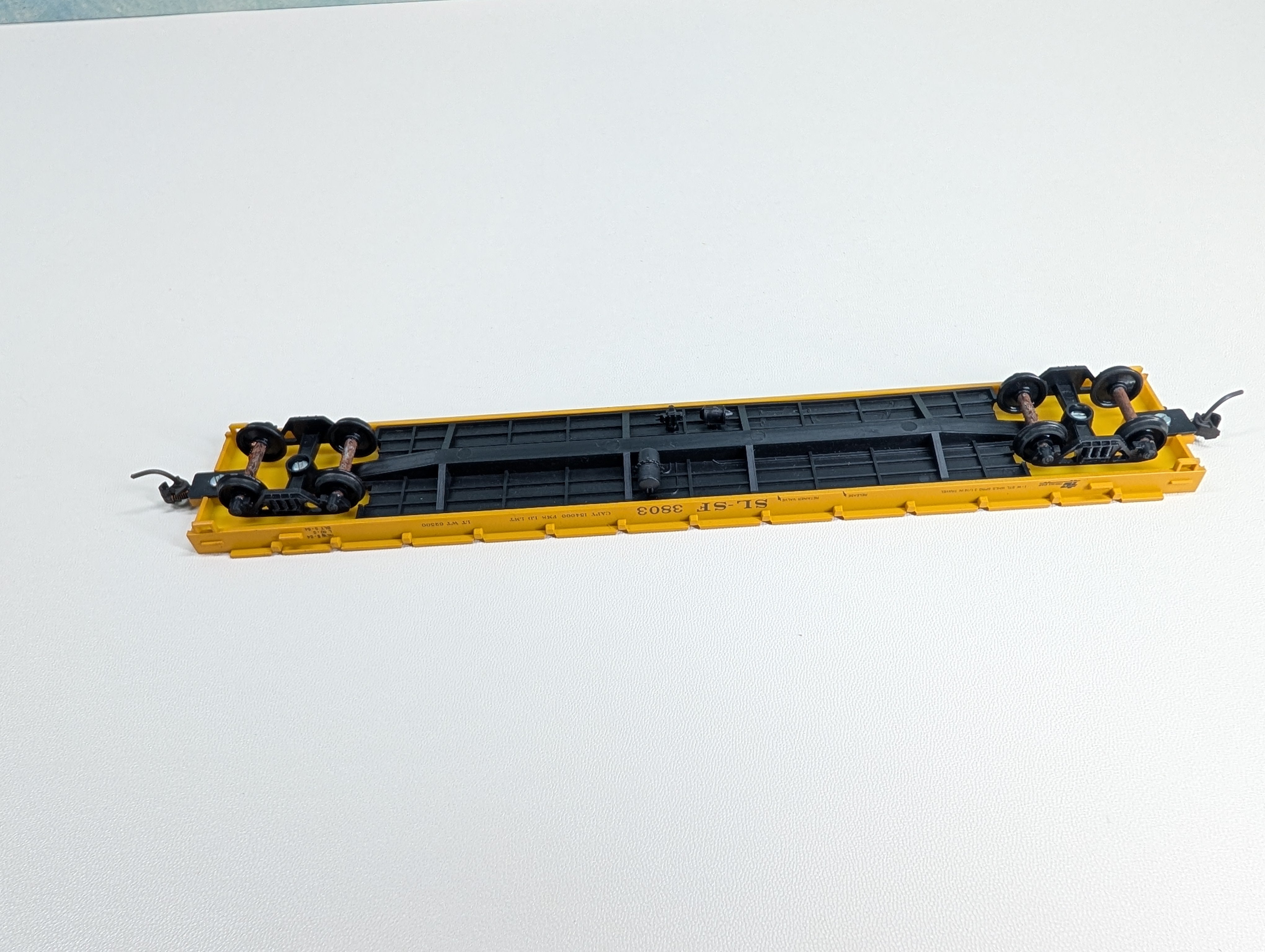 USED Roundhouse 1288 HO Scale 60' Flat Car Frisco SL-SF #3803
