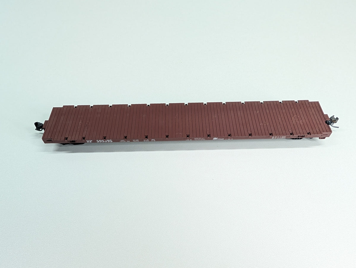 USED Roundhouse HO Scale 60' Flat Car Southern Pacific SP #599395