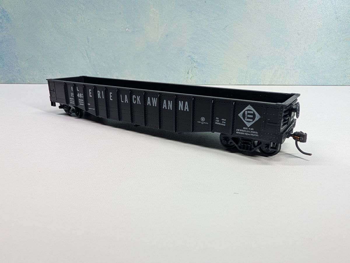 USED Athearn HO Scale 50' Gondola Erie Lackawanna EL #15487