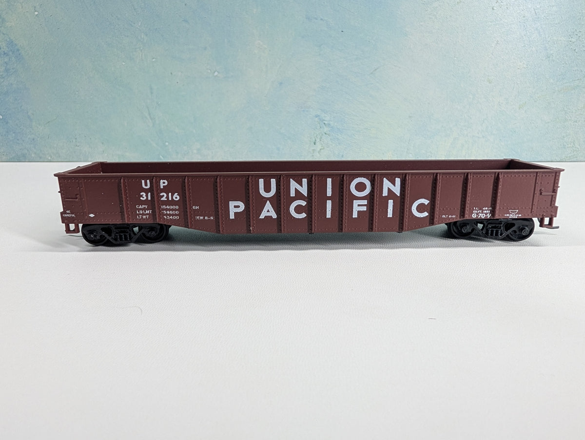 USED Athearn HO Scale 50' Gondola Union Pacific UP #31216
