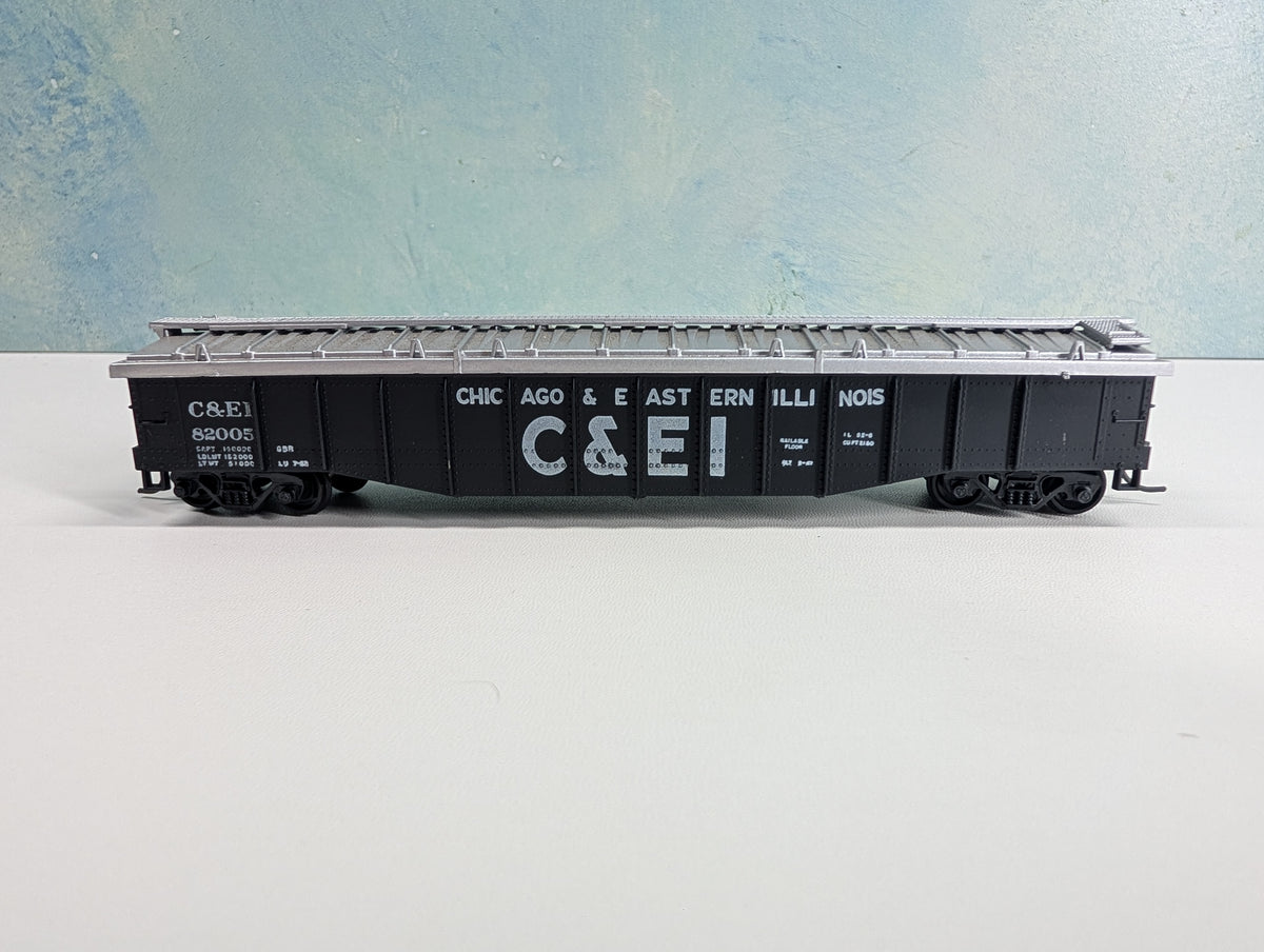USED Athearn HO Scale 50' Covered Gondola Chicago and Eastern Illinois C&EI #82005