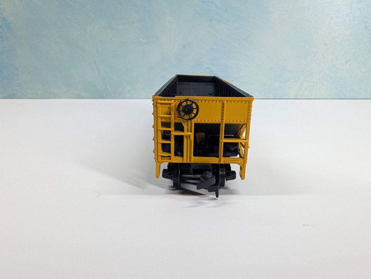 USED Athearn HO Scale 4 Bay Operating Hopper Peabody Short Line PSL #6671