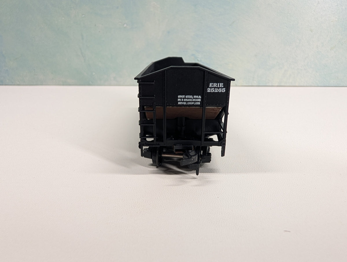 USED Athearn HO Scale 34' Offset-Side Hopper Erie #25265