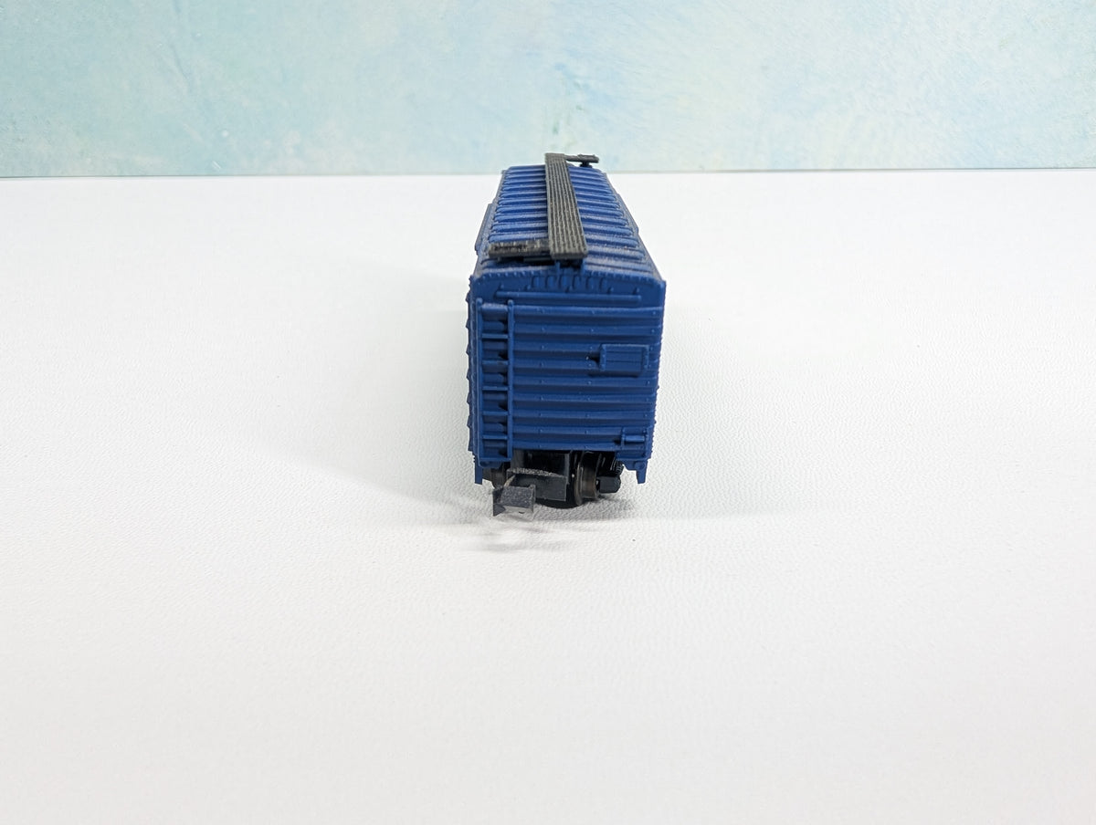 USED Postage Stamp Trains Aurora N Scale Box Car Boston and Maine BM #70056