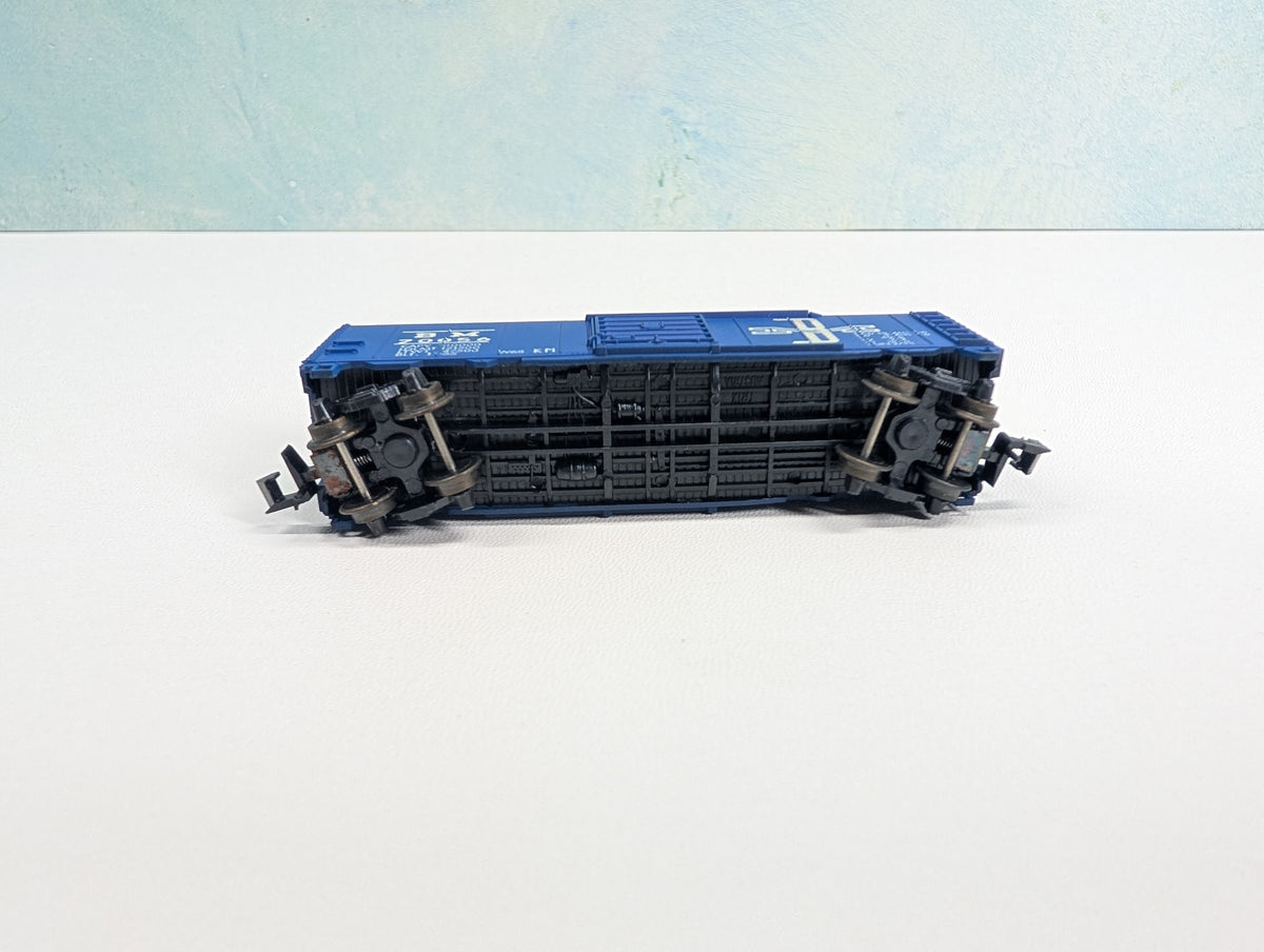 USED Postage Stamp Trains Aurora N Scale Box Car Boston and Maine BM #70056