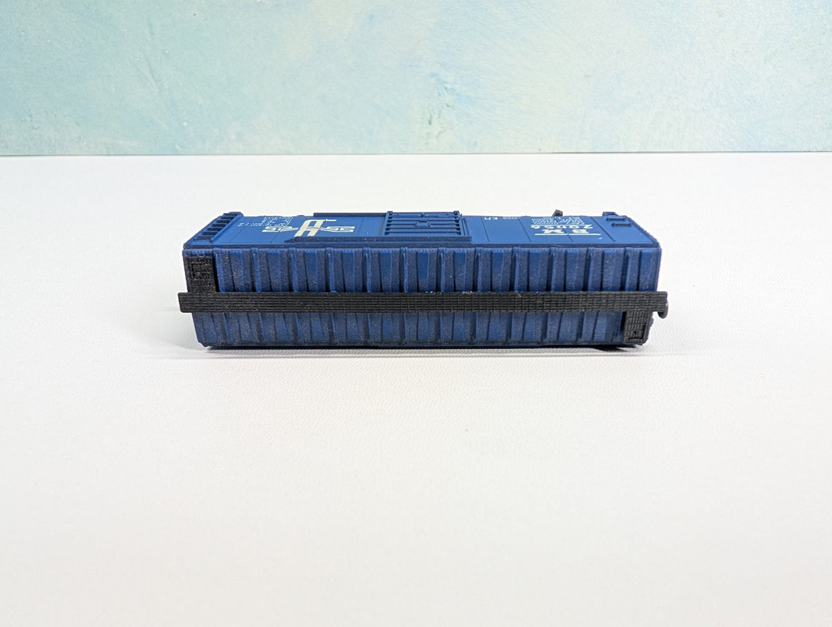 USED Postage Stamp Trains Aurora N Scale Box Car Boston and Maine BM #70056