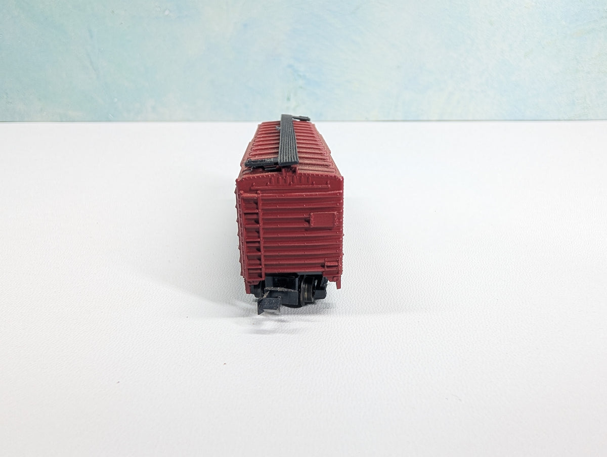 USED Postage Stamp Trains Aurora N Scale Box Car Great Northern GN #11875