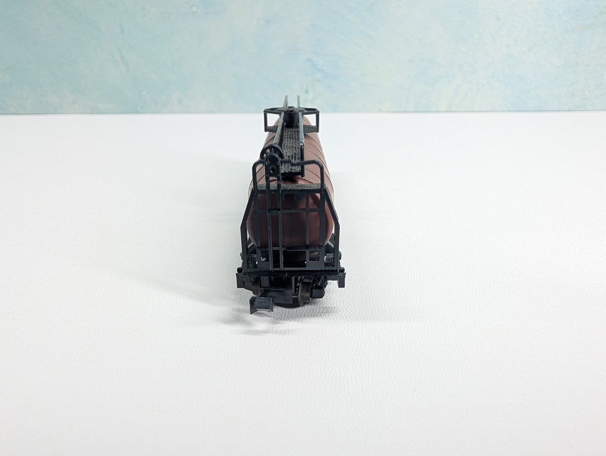 USED Postage Stamp Trains Aurora N Scale Jumbo Tank Car Southern Pacific SP #67270