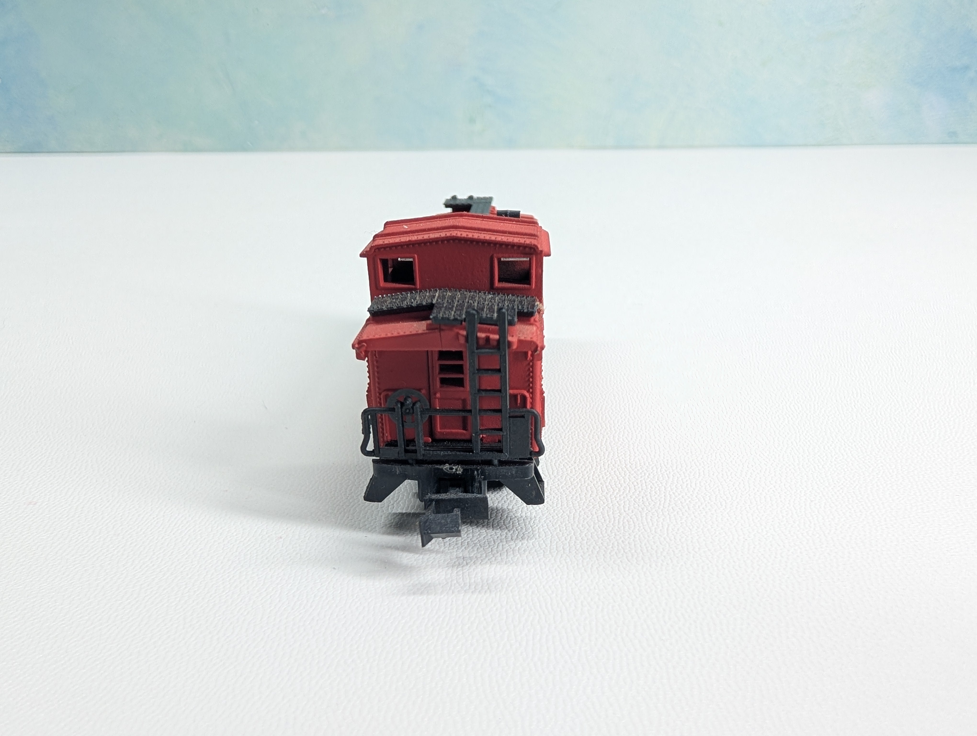 USED Postage Stamp Trains Aurora N Scale Caboose Baltimore and Ohio B&O #4068