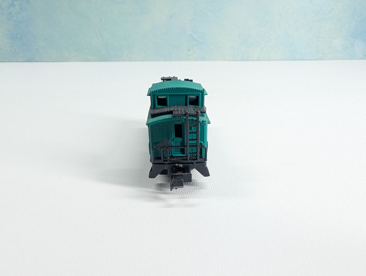 USED Postage Stamp Trains Aurora N Scale Caboose Penn Central PC #3287