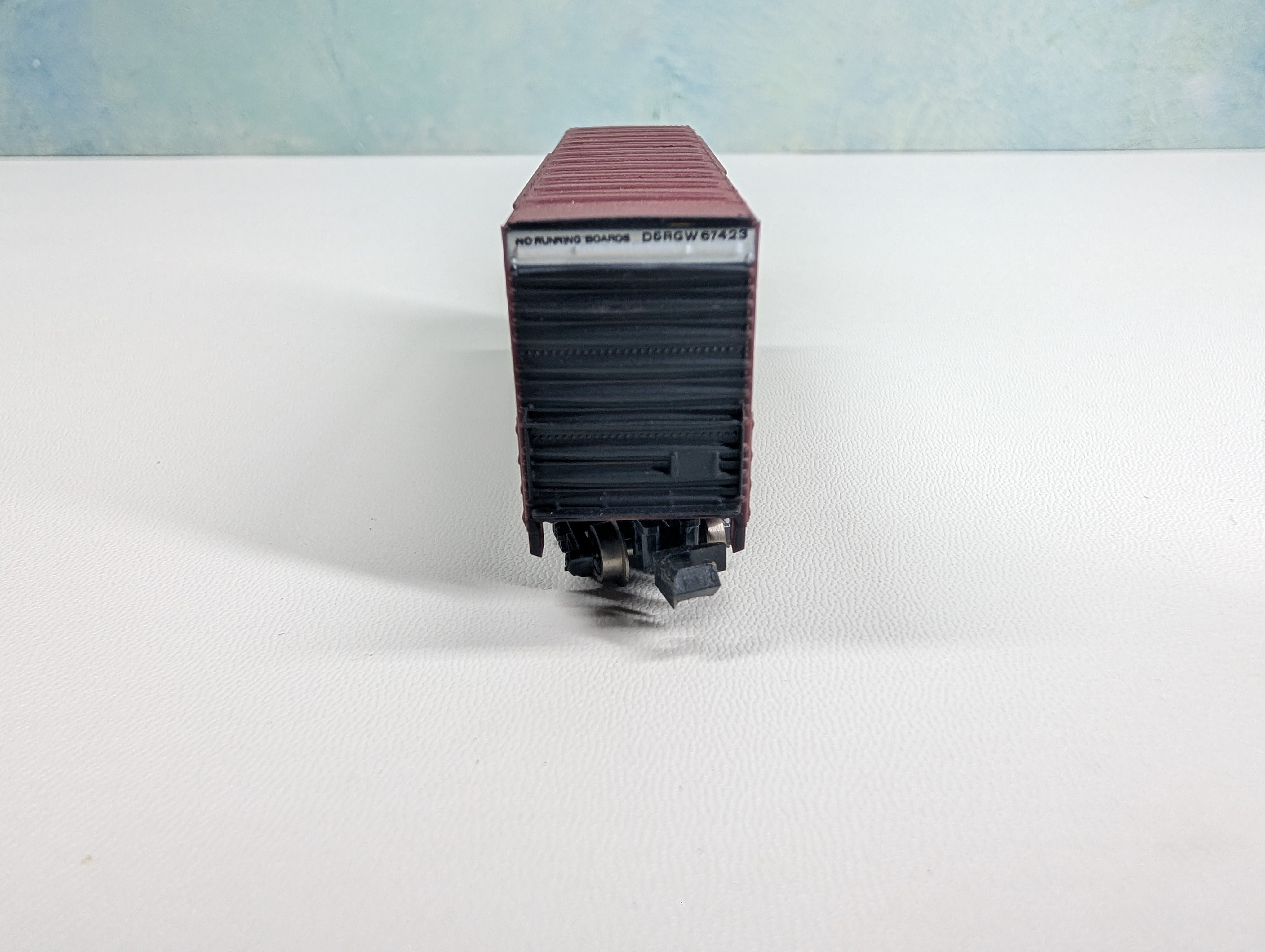 USED Bachmann N Scale HI-Cube Box Car Rio Grande D&RGW #67423