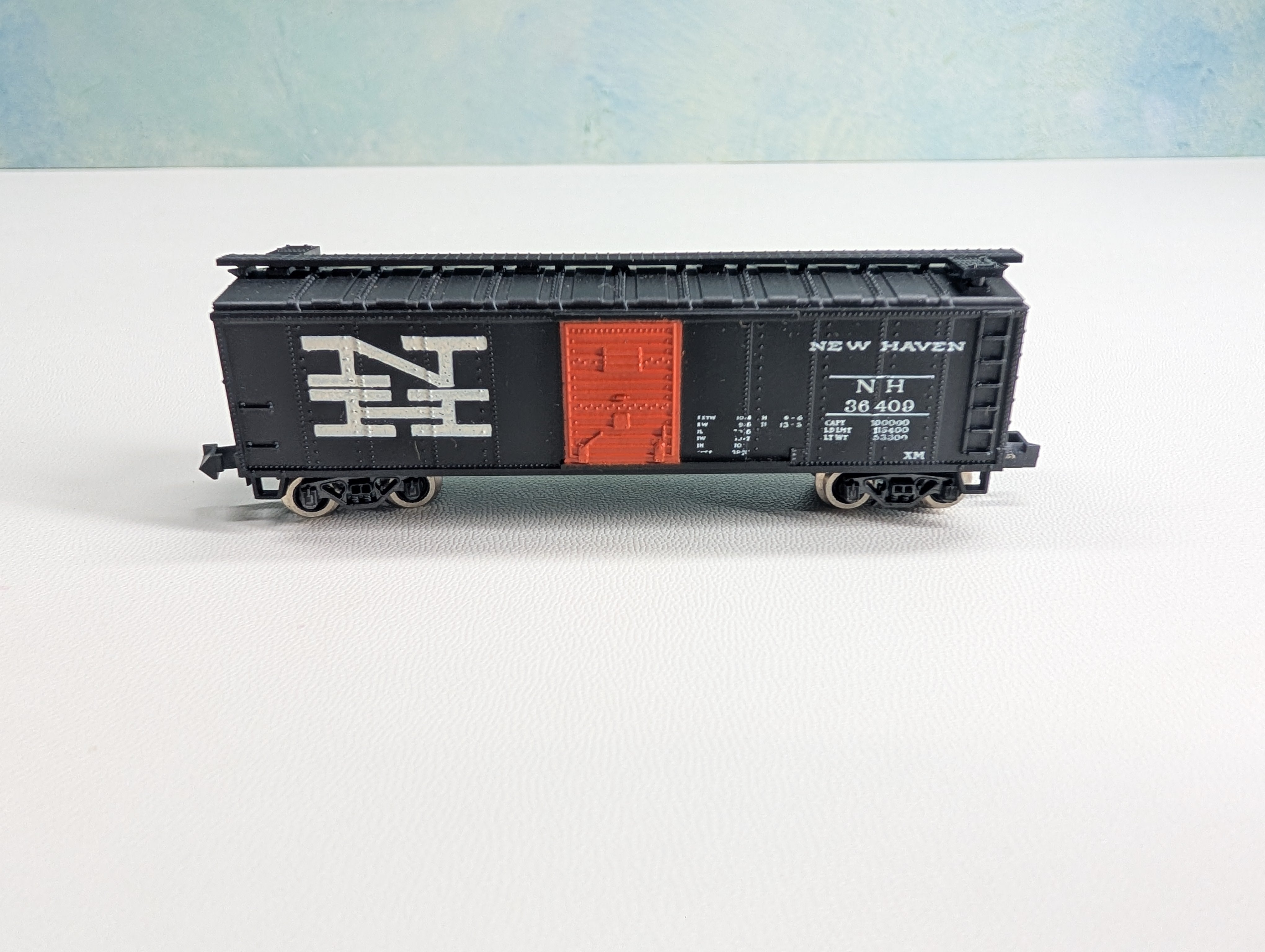 USED Atlas N Scale Box Car New Haven NH #36409