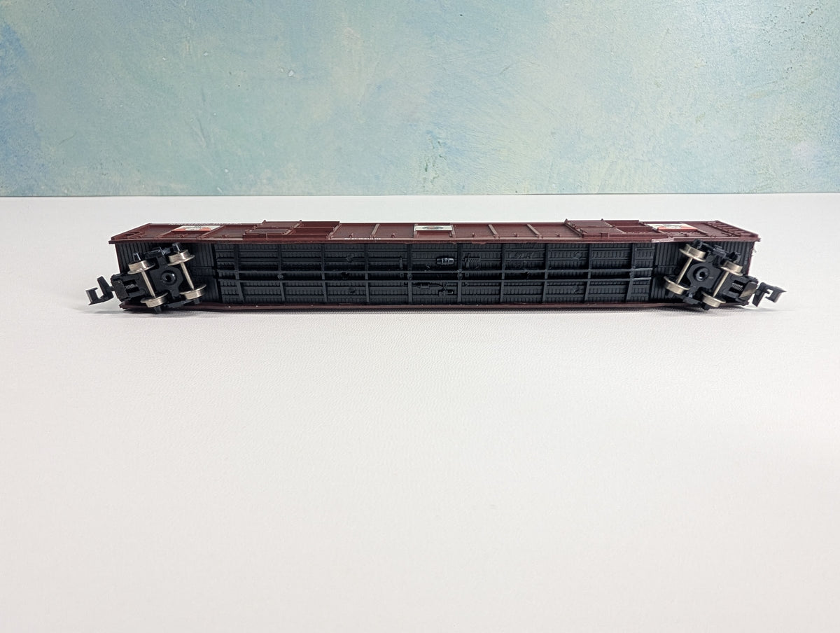 USED Atlas 3121 N Scale 85' HI-Cube Stock Car Northern Pacific NP #84200 Big Pig Palace