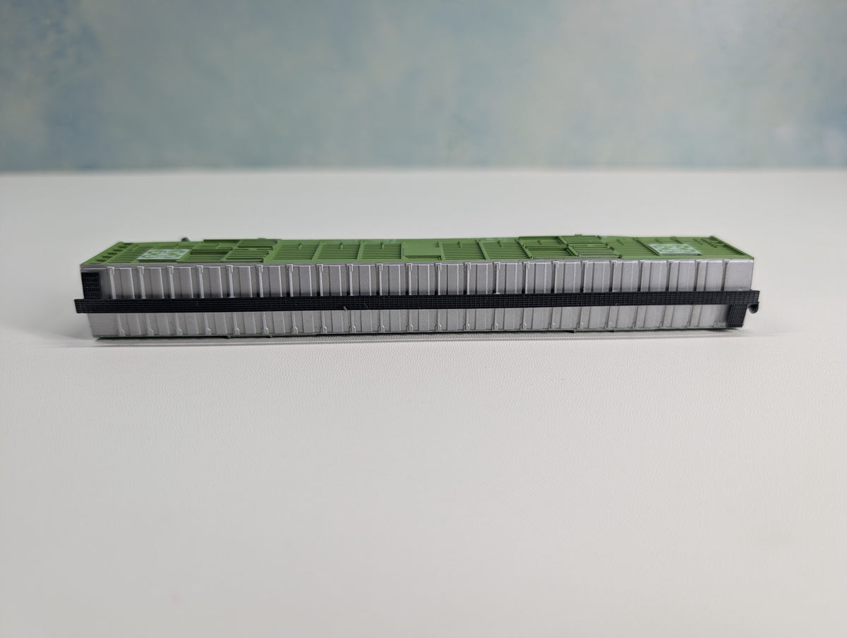 USED Atlas 3123 N Scale 85' HI-Cube Stock Car Food Fair ALPX #88