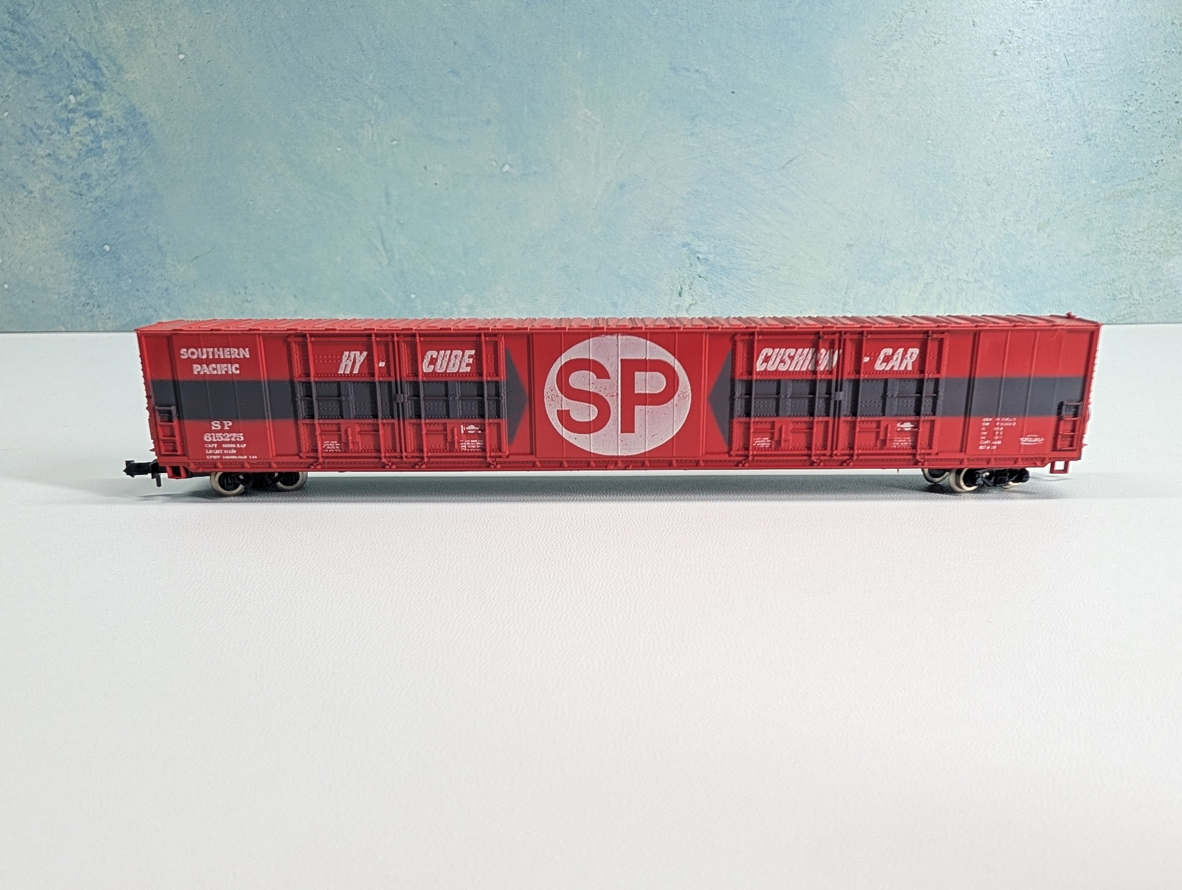 USED Atlas 3132 N Scale 86' HI-Cube Box Car Southern Pacific SP #615275