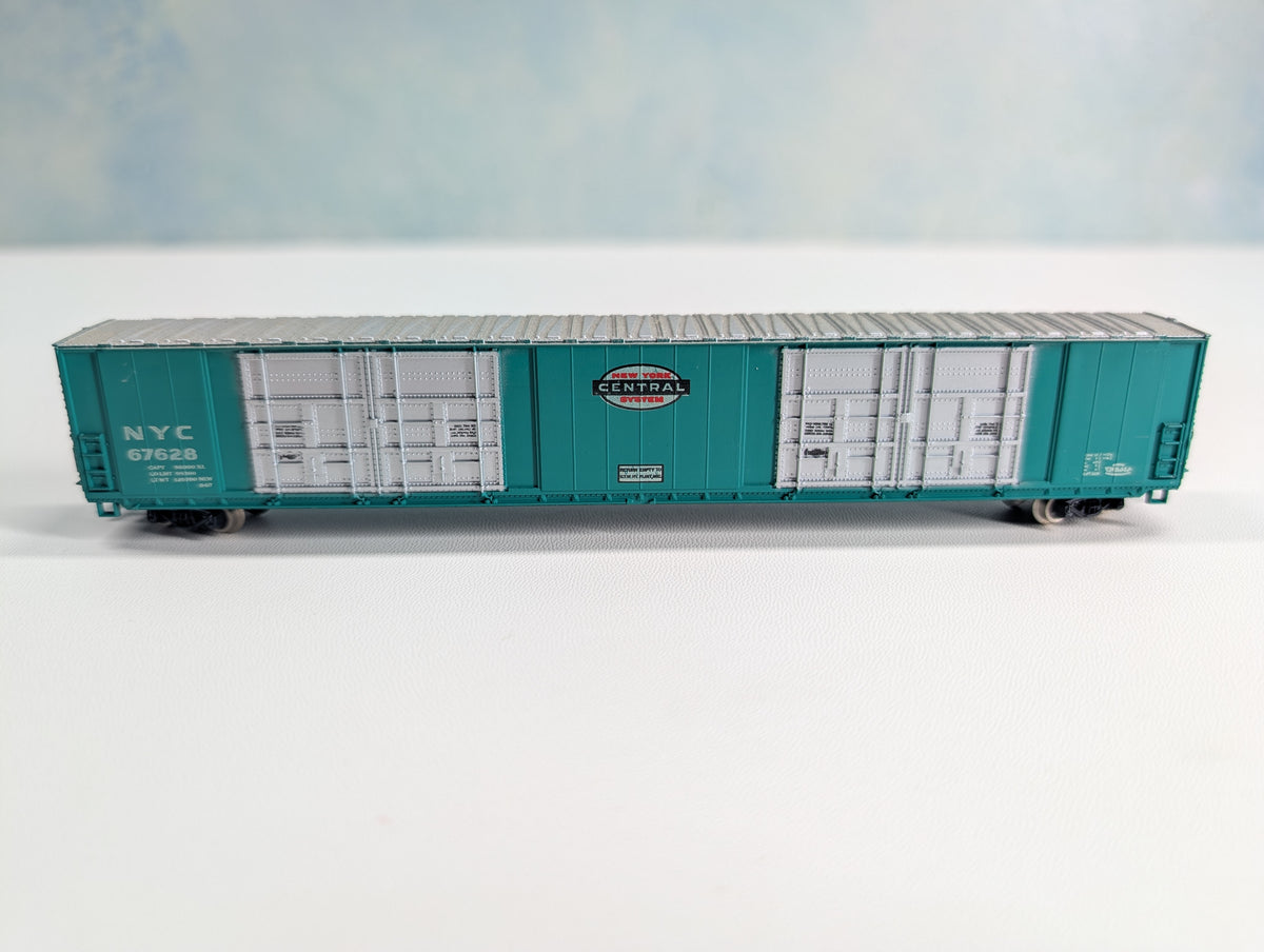 USED Atlas 3134 N Scale 86' HI-Cube Box Car New York Central NYC #67628