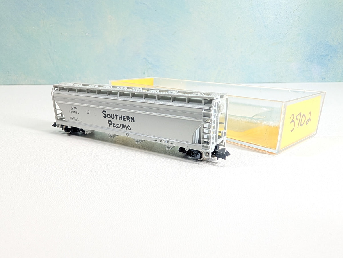 USED Atlas 3702 N Scale ACF Centerflow Hopper Southern Pacific SP #490567
