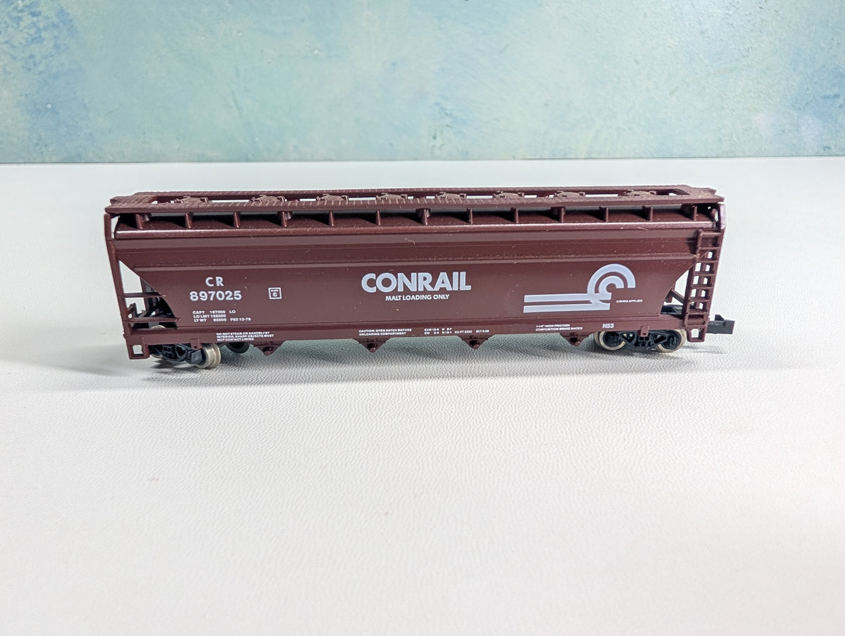 USED Atlas 3705 N Scale ACF Centerflow Hopper Conrail CR #897025