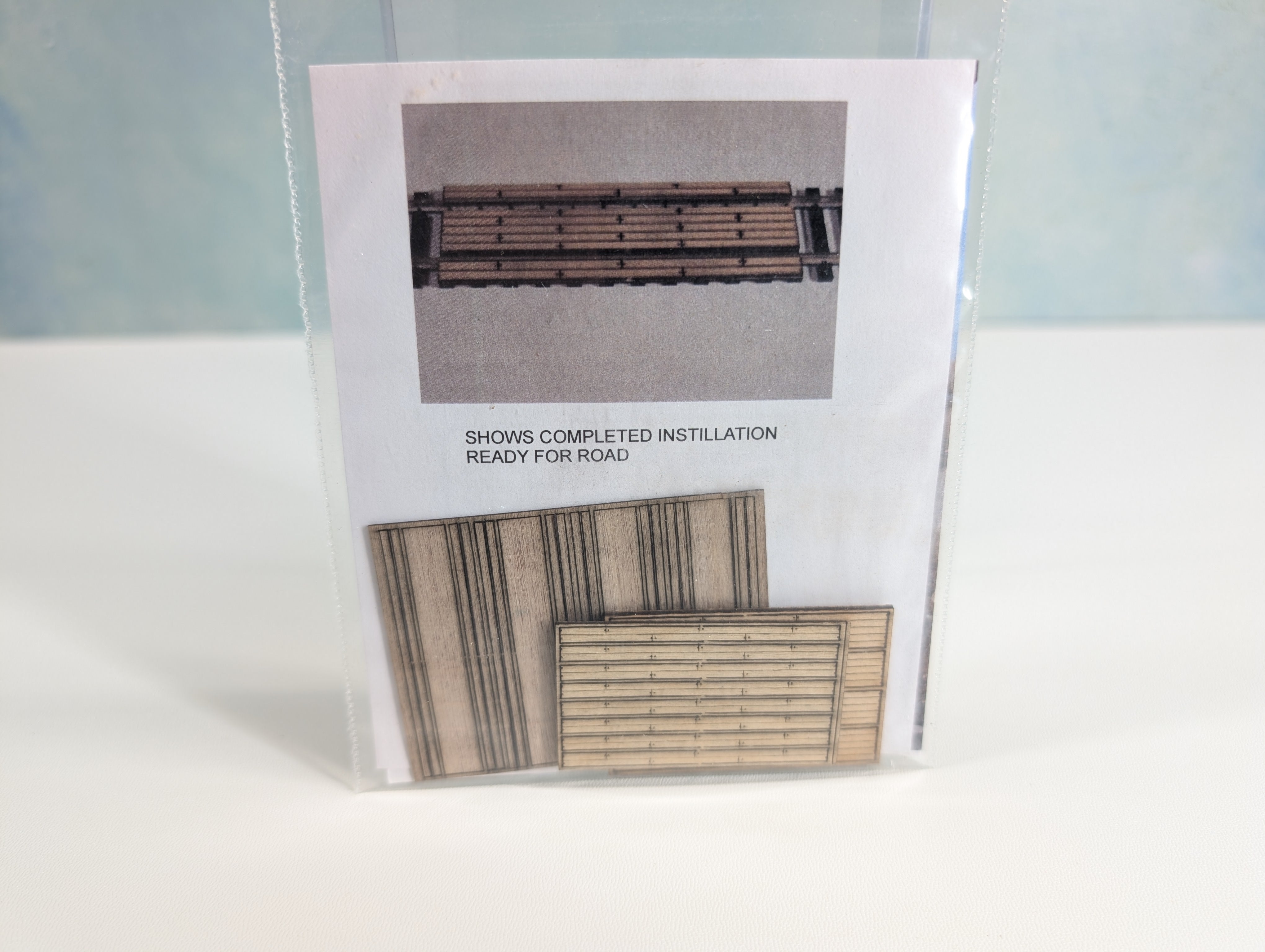 Osborn Model Kits #RRA-3020 N Scale Level Crossing Boards, Laser-Cut KIT