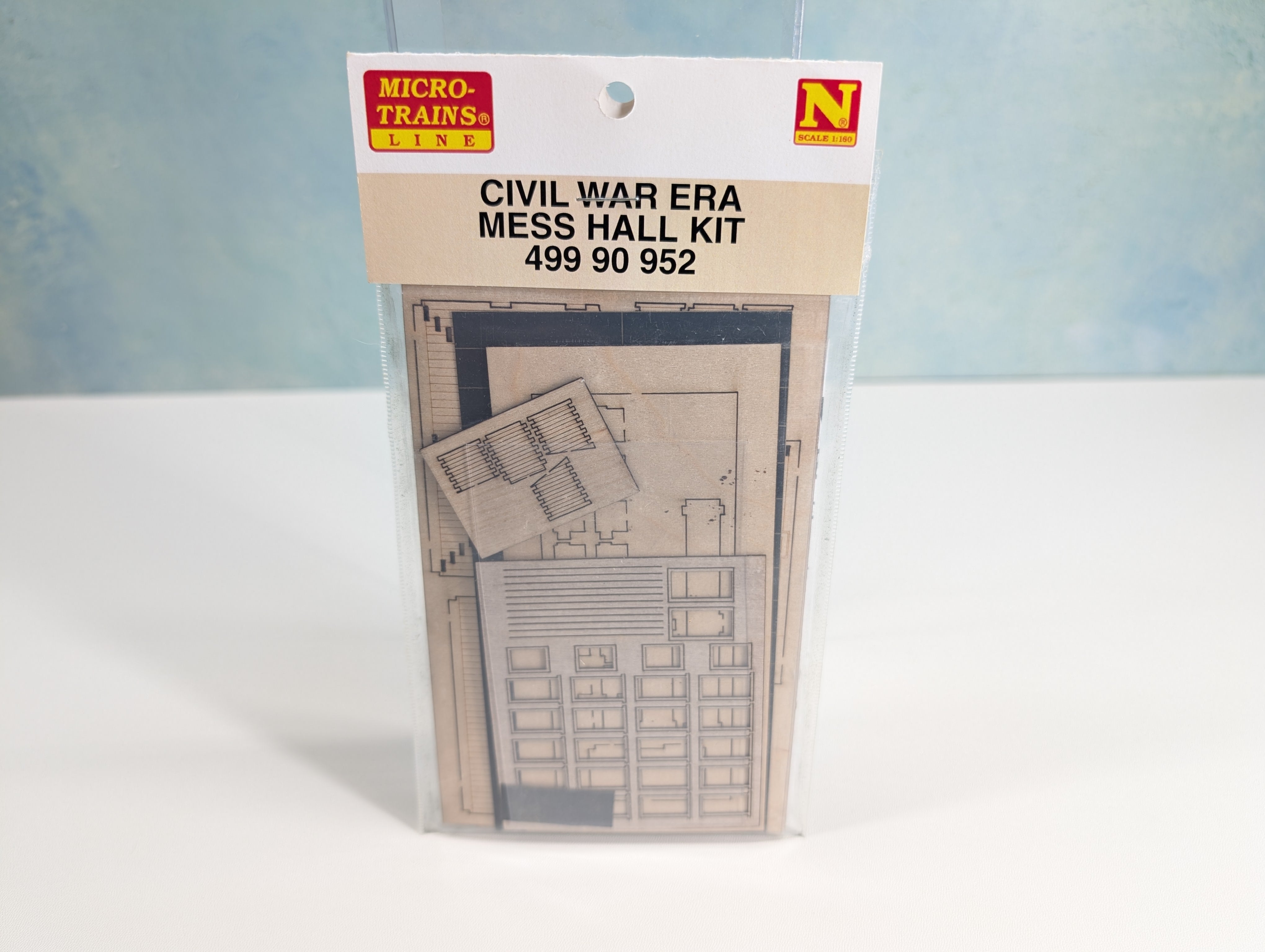 Micro-Trains 499 90 952 N Scale Civil War Era Mess Hall Laser-Cut KIT