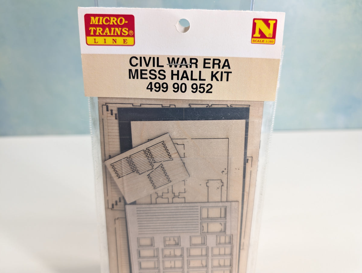 Micro-Trains 499 90 952 N Scale Civil War Era Mess Hall Laser-Cut KIT