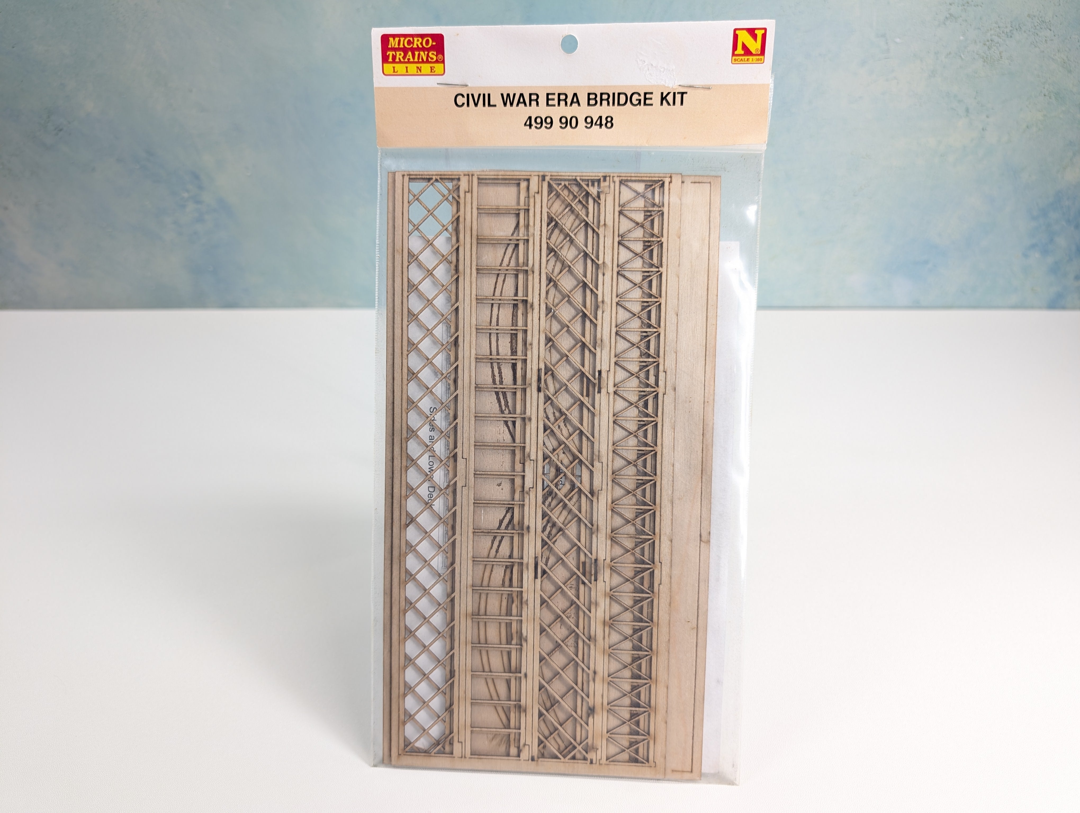 Micro-Trains 499 90 948 N Scale Civil War Era Bridge Laser-Cut KIT