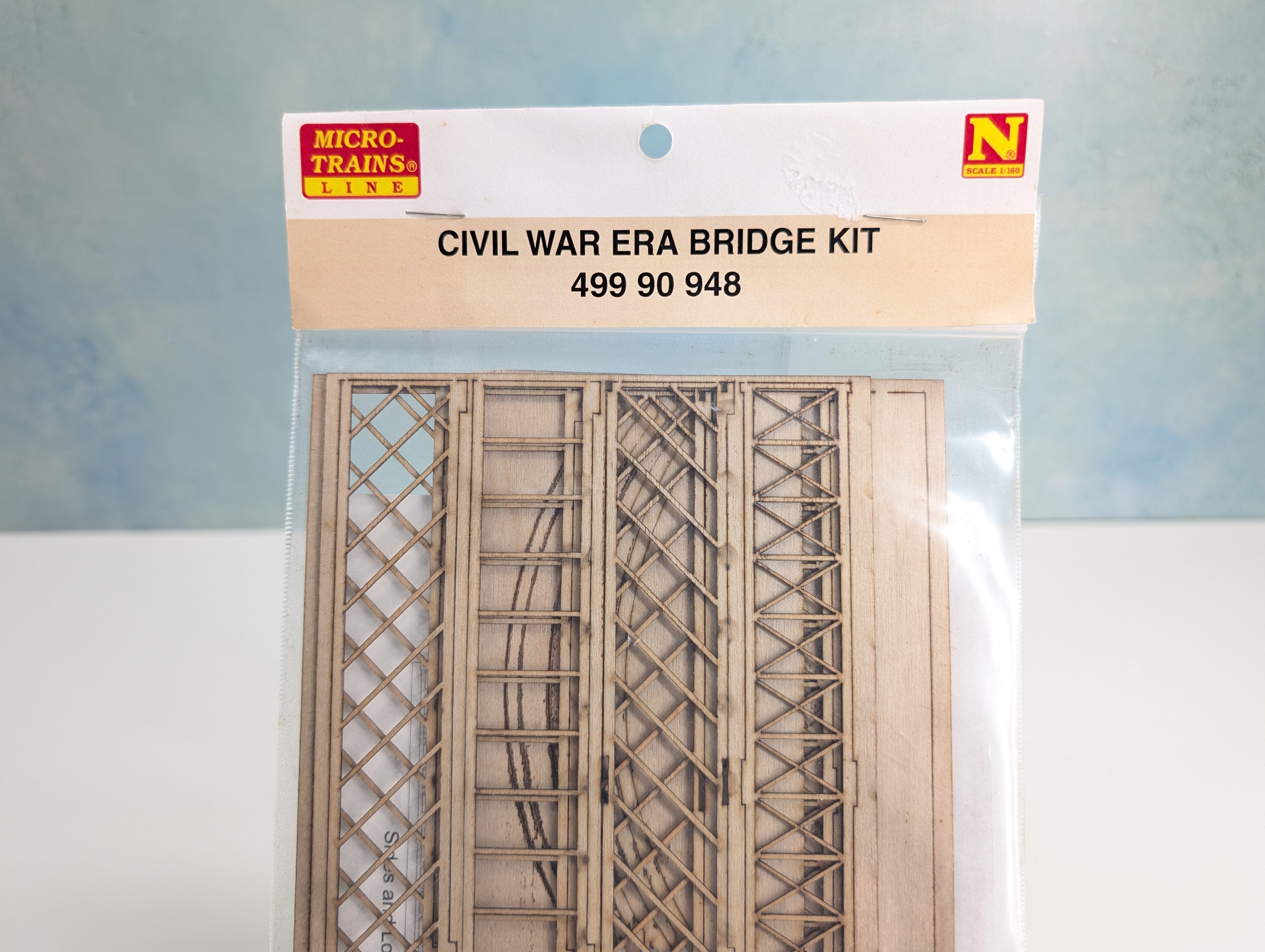 Micro-Trains 499 90 948 N Scale Civil War Era Bridge Laser-Cut KIT