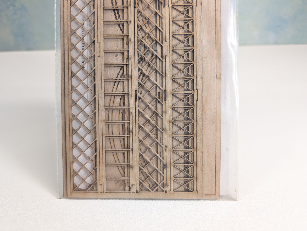 Micro-Trains 499 90 948 N Scale Civil War Era Bridge Laser-Cut KIT