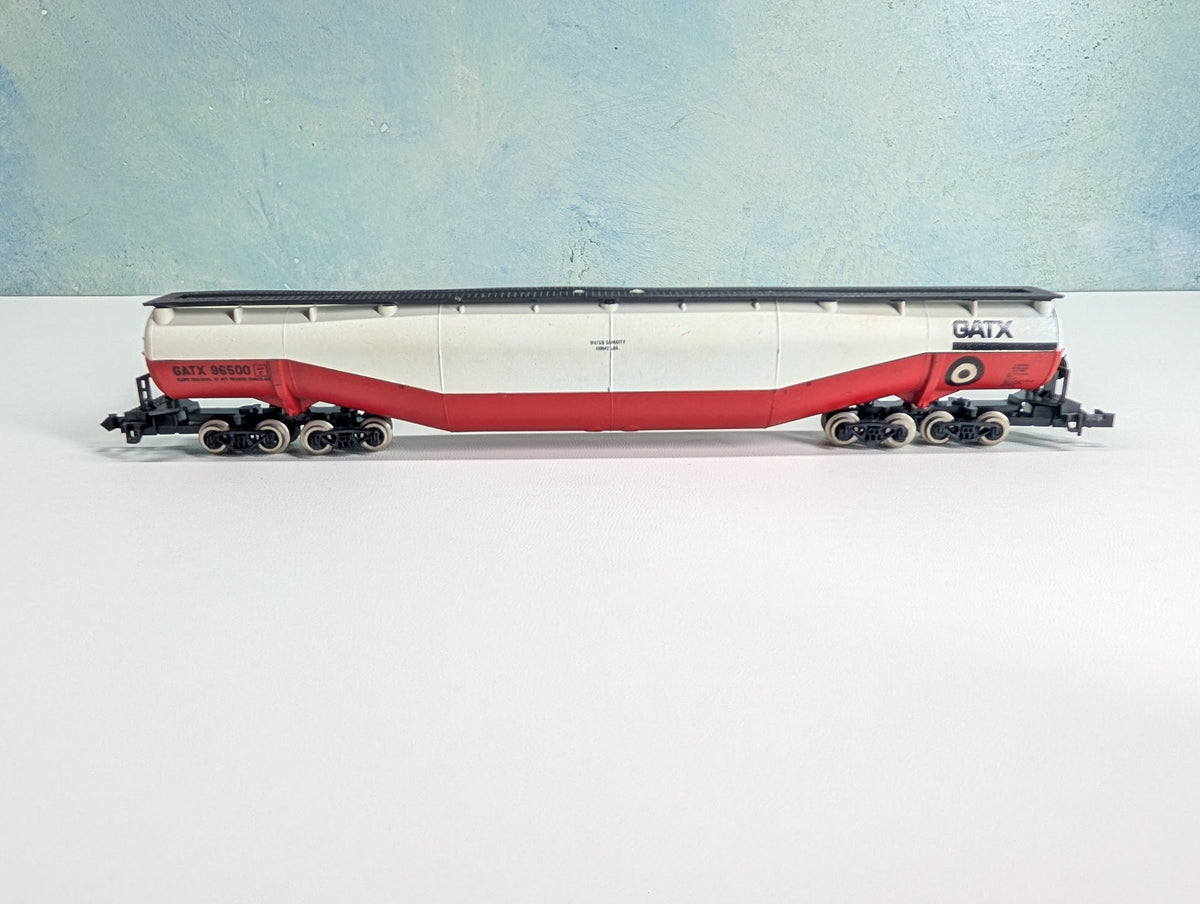 USED Atlas 3114 N Scale 94' Jumbo Tank Car GATX #96500