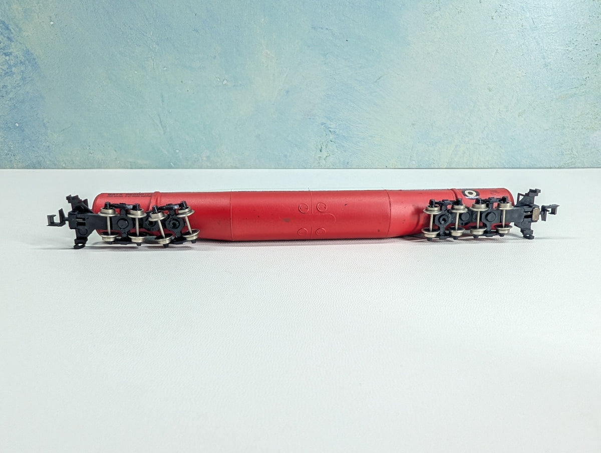 USED Atlas 3114 N Scale 94' Jumbo Tank Car GATX #96500