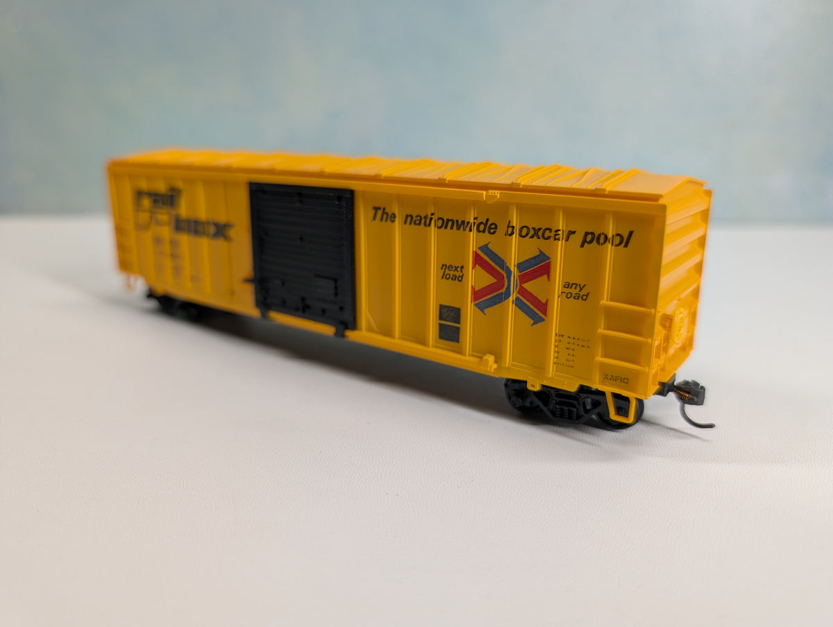 USED Athearn HO Scale 50' ACF Rail Box Type Box Car Railbox RBOX #10001