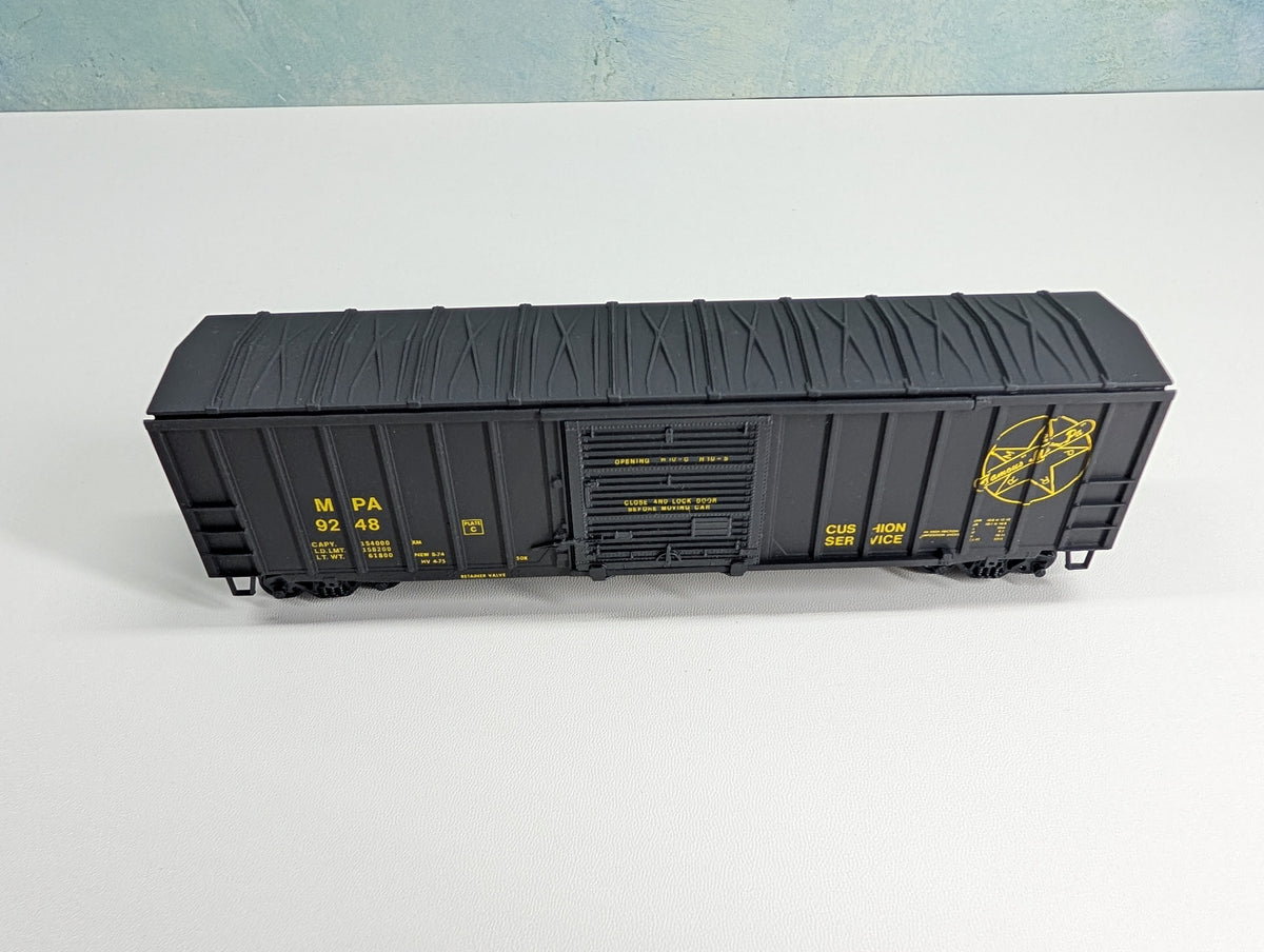USED Athearn HO Scale 50' ACF Rail Box Type Box Car Maryland & Pennsylvania MPA #9248 Bev-Bel