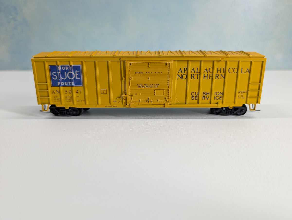 USED Athearn HO Scale 50' ACF Rail Box Type Box Car Apalachicola Northern AN #5047 Bev-Bel