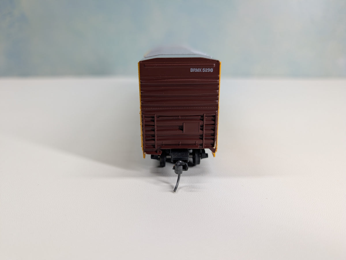 USED Athearn HO Scale 57' Mech Reefer Box Car Burlington BRMX #5298