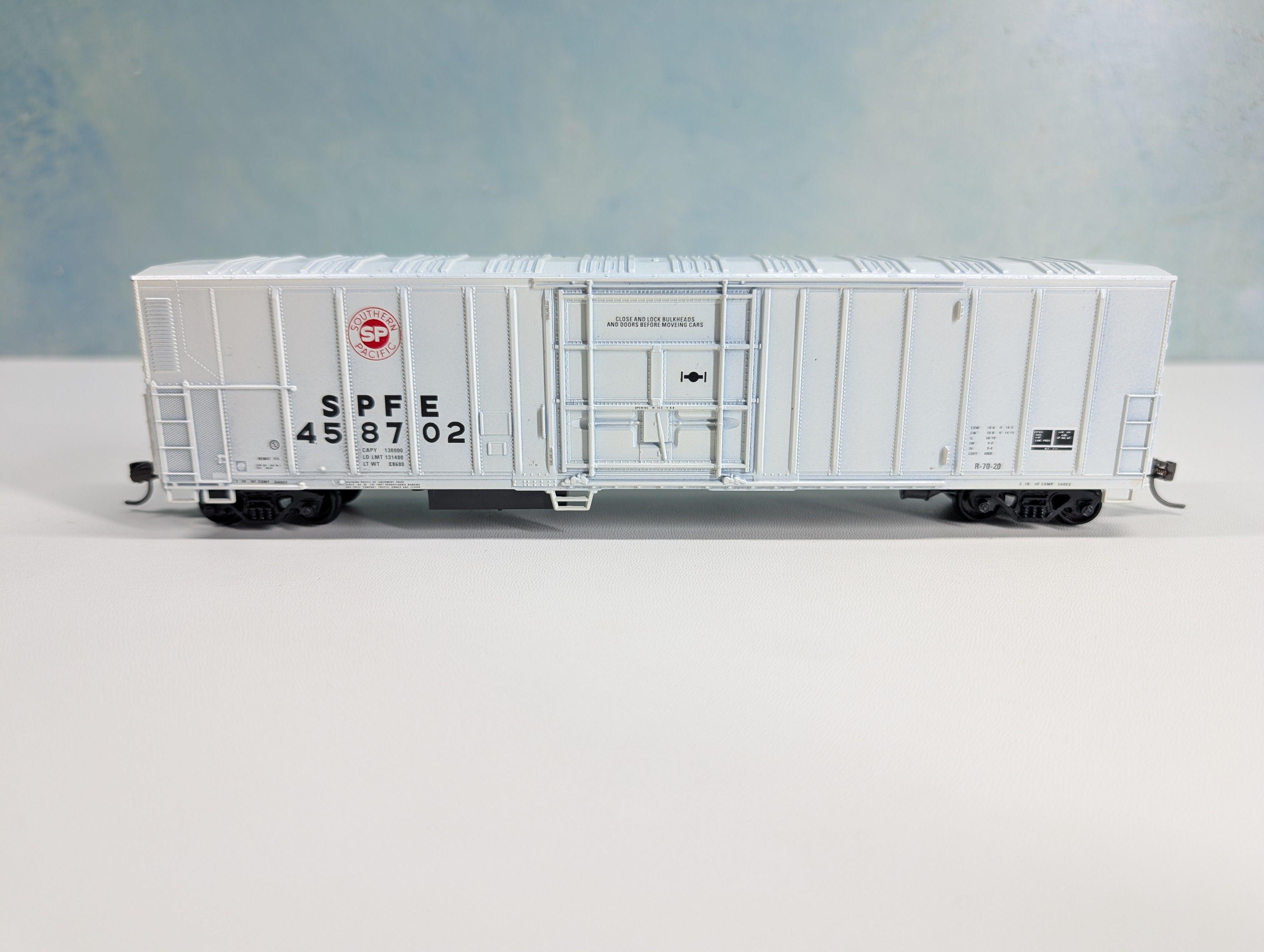USED Athearn HO Scale 57' Mech Reefer Box Car Southern Pacific SPFE #458702 Custom