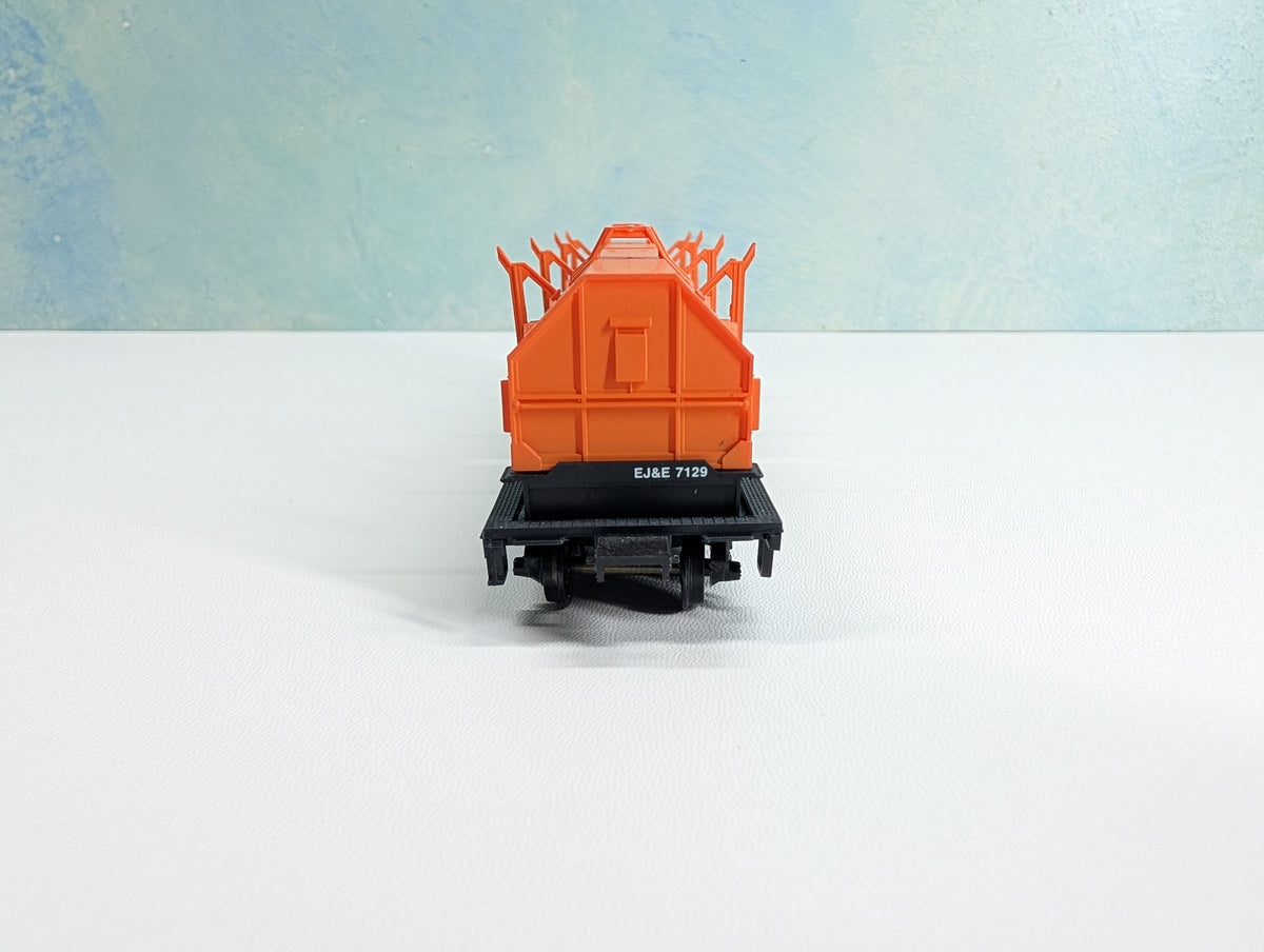 USED Walthers 932-3858 HO Scale Cushion Coil Car Elgin Joliet & Eastern EJ&E #7129