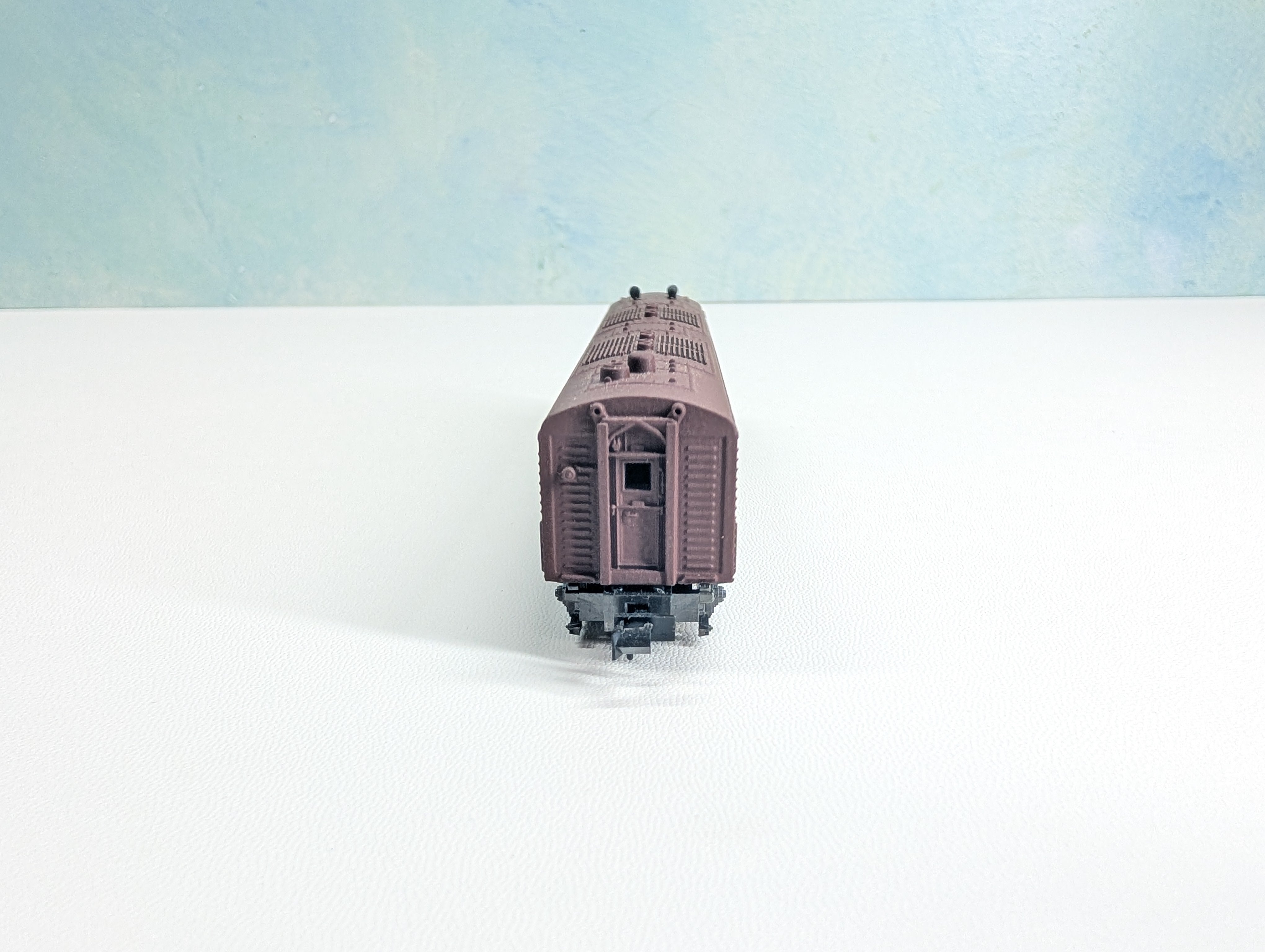 USED Atlas #4076-30 N Scale EMD E7 Diesel Locomotive, Custom Paint/Decal Pennsylvania PRR #5849 Runs Great! DC