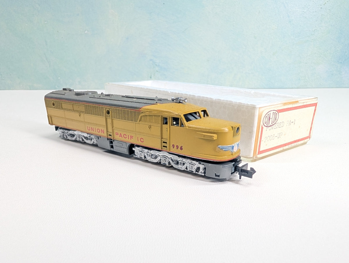 USED Con-Cor N Scale PA-1 Diesel Locomotive Union Pacific UP #996 Tested! DC