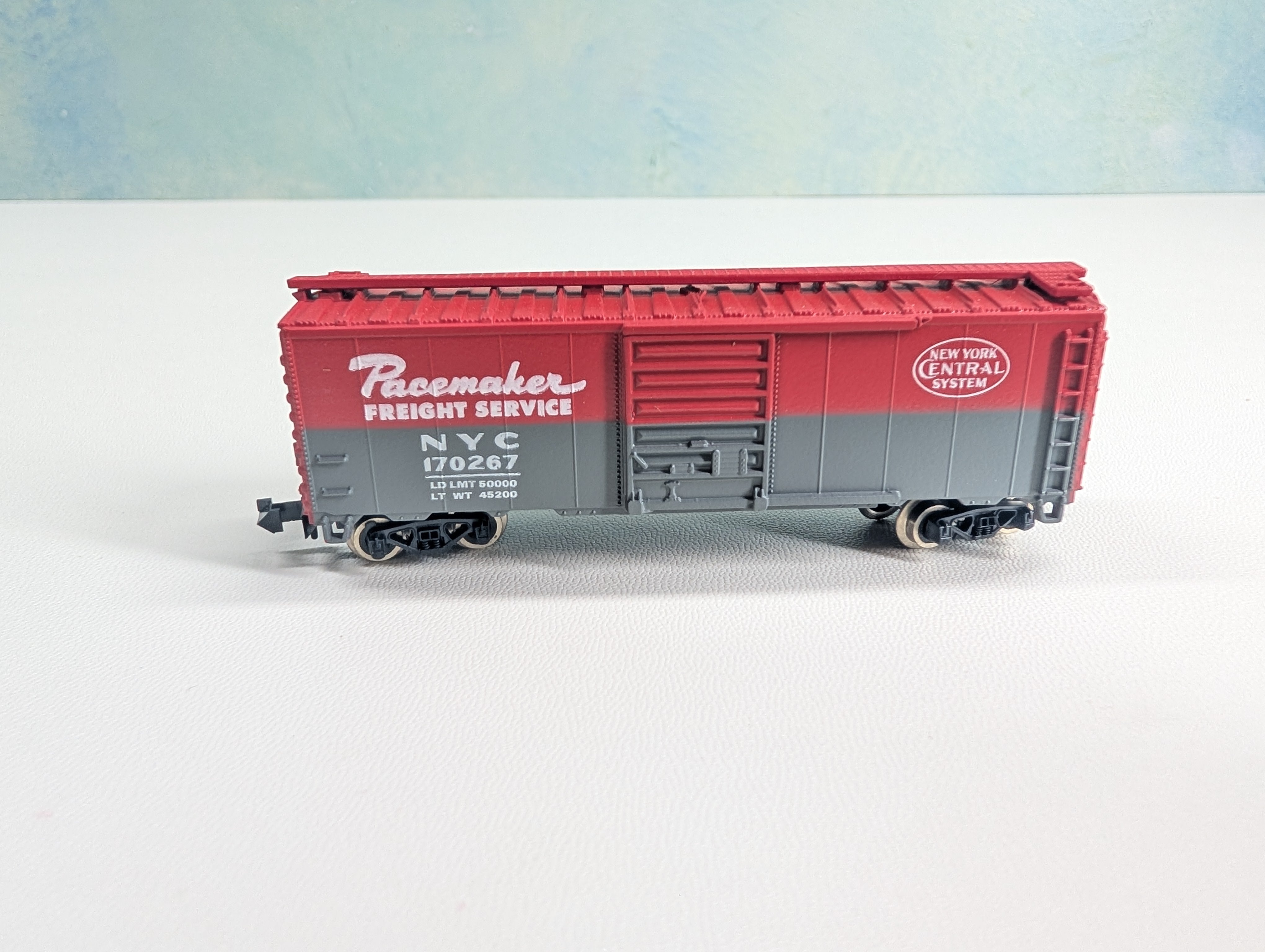 USED Atlas N Scale Box Car New York Central NYC #170267 Pacemaker