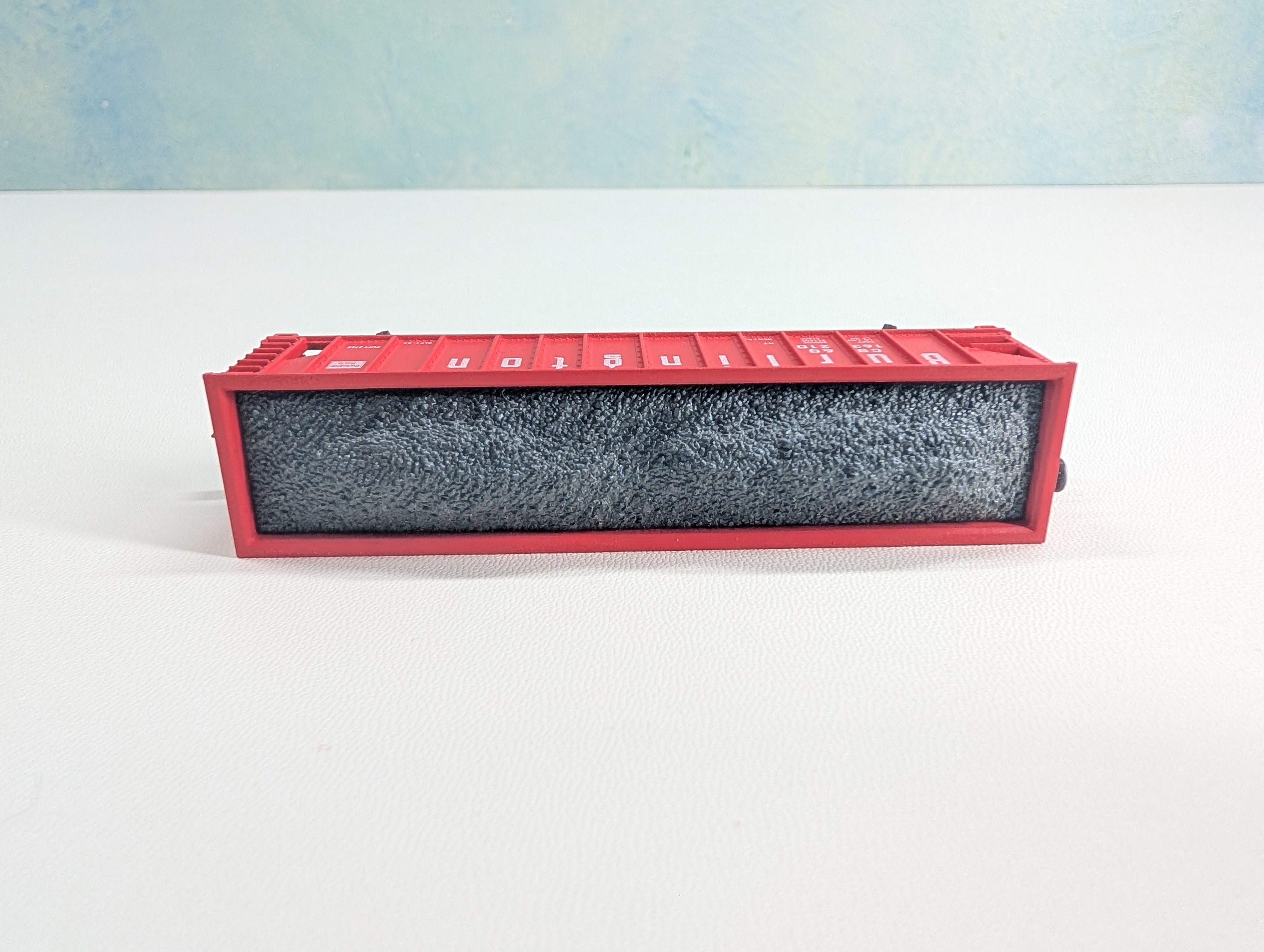USED Atlas N Scale 3 Bay Coal Hopper Burlington CB&Q #163210