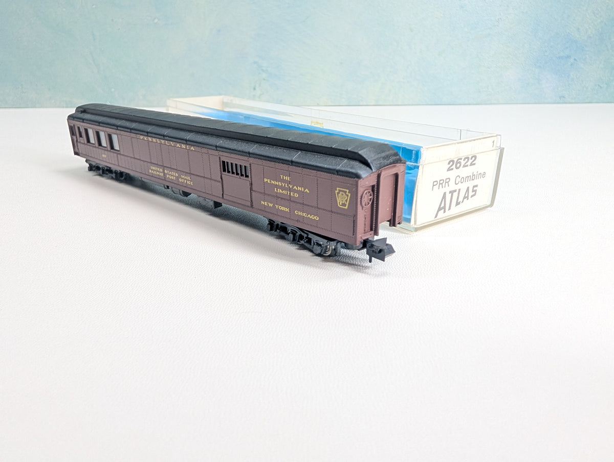 USED Atlas N Scale Combine RPO Passenger Car Pennsylvania #342