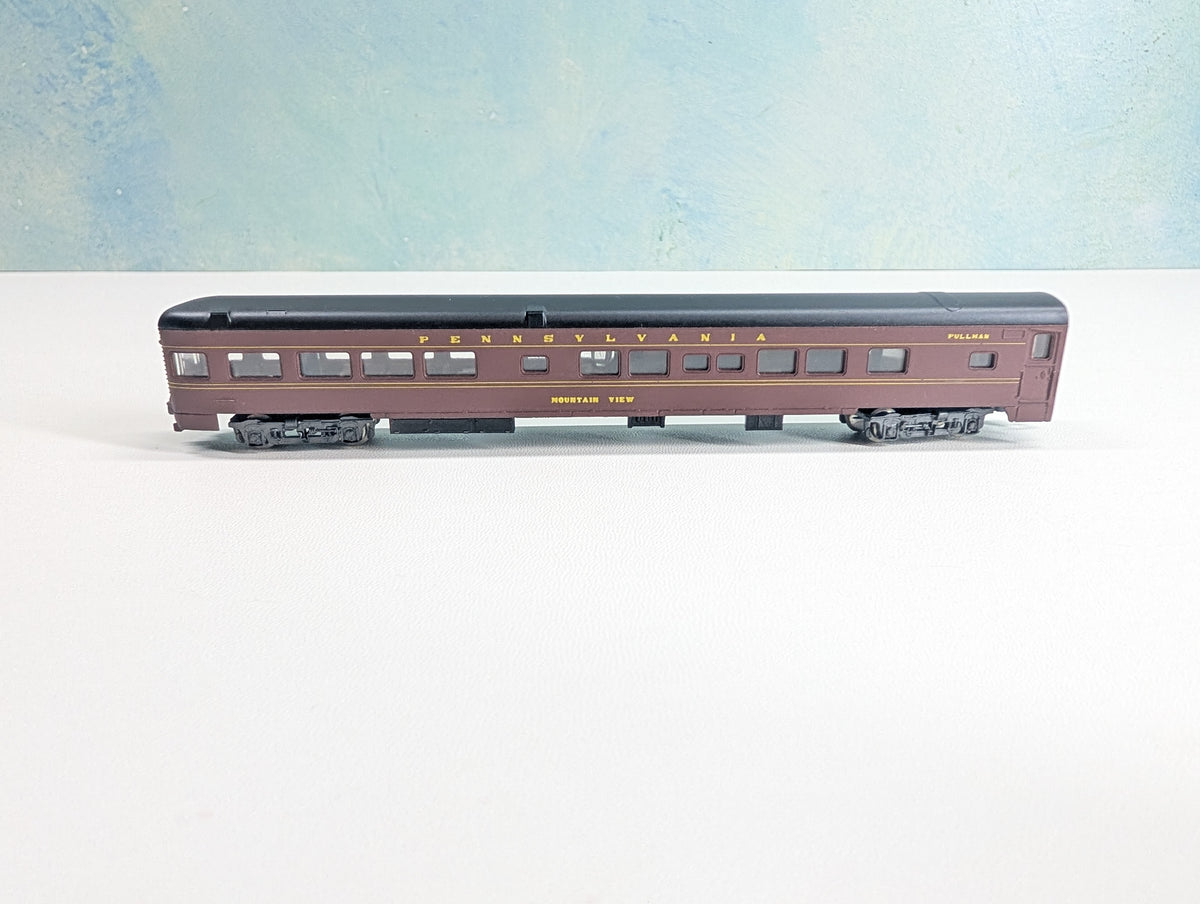 USED Atlas N Scale OBS Passenger Car Pennsylvania Pullman Mountain View