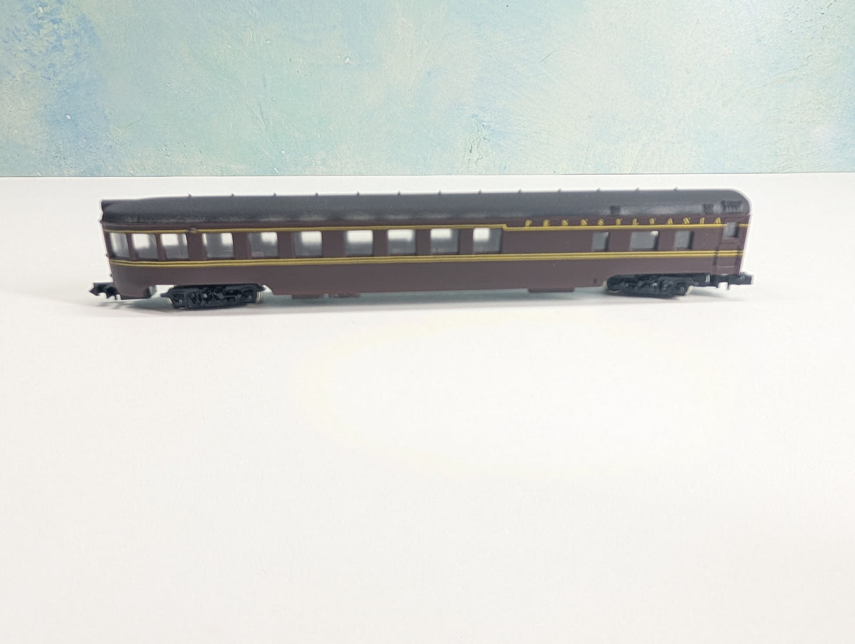 USED Con-Cor 4041 A N Scale Smoothside OBS Passenger Car Pennsylvania