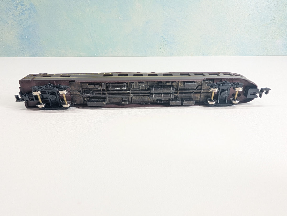 USED Con-Cor 4041 A N Scale Smoothside OBS Passenger Car Pennsylvania