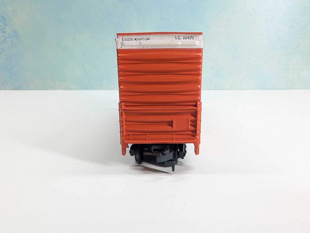 USED Athearn HO Scale 40' Hi-Cube Box Car Illinois Central IC #16471