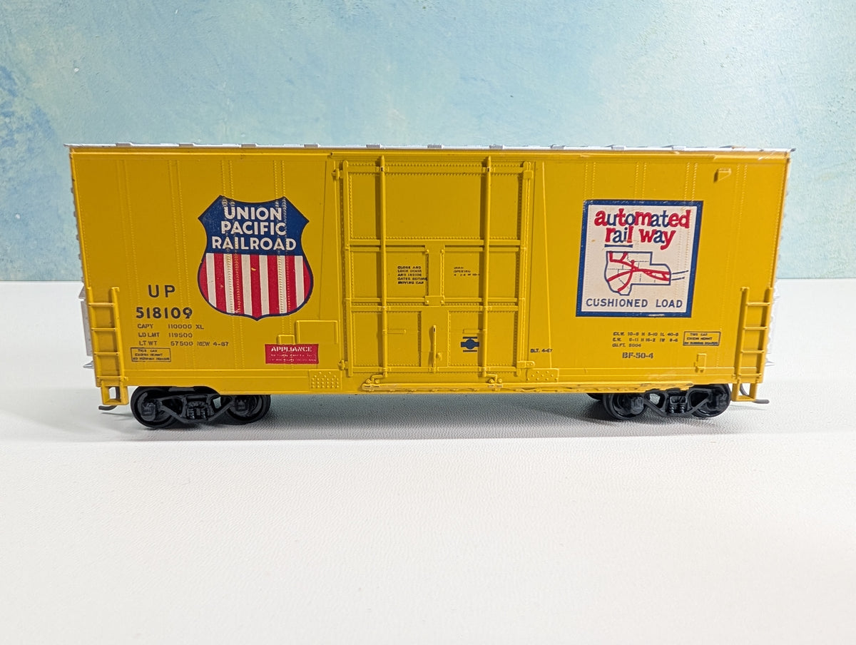 USED Athearn HO Scale 40' Hi-Cube Box Car Union Pacific UP #518109